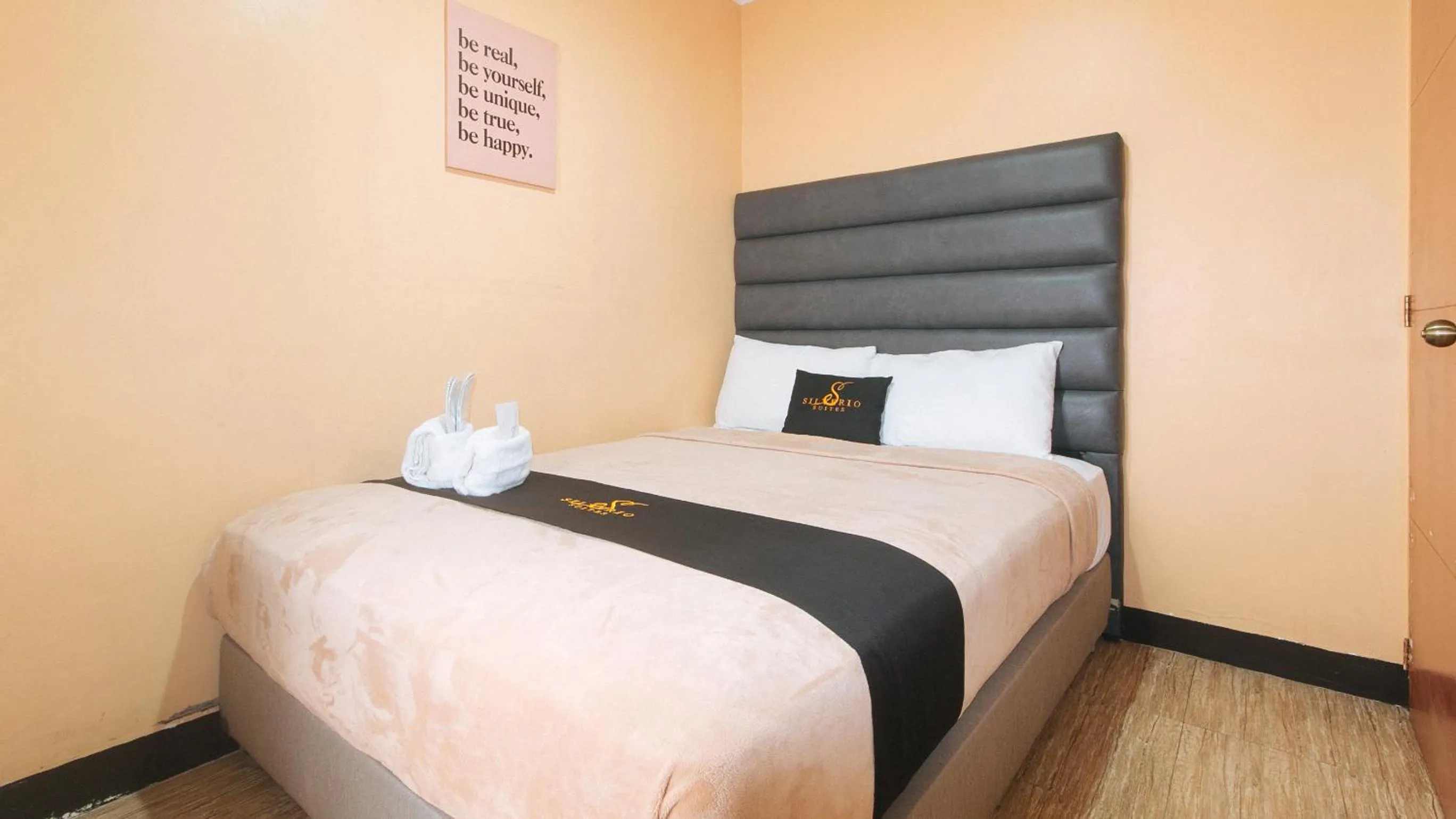 Bed in 153 Silverio Suites Paranaque City