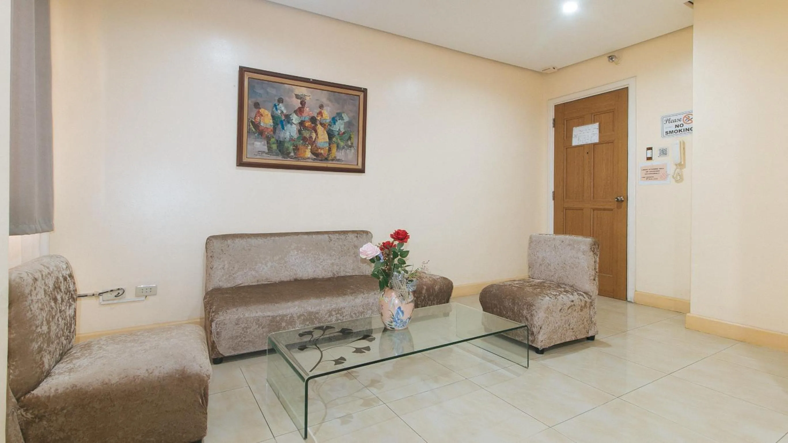 Living room in 153 Silverio Suites Paranaque City