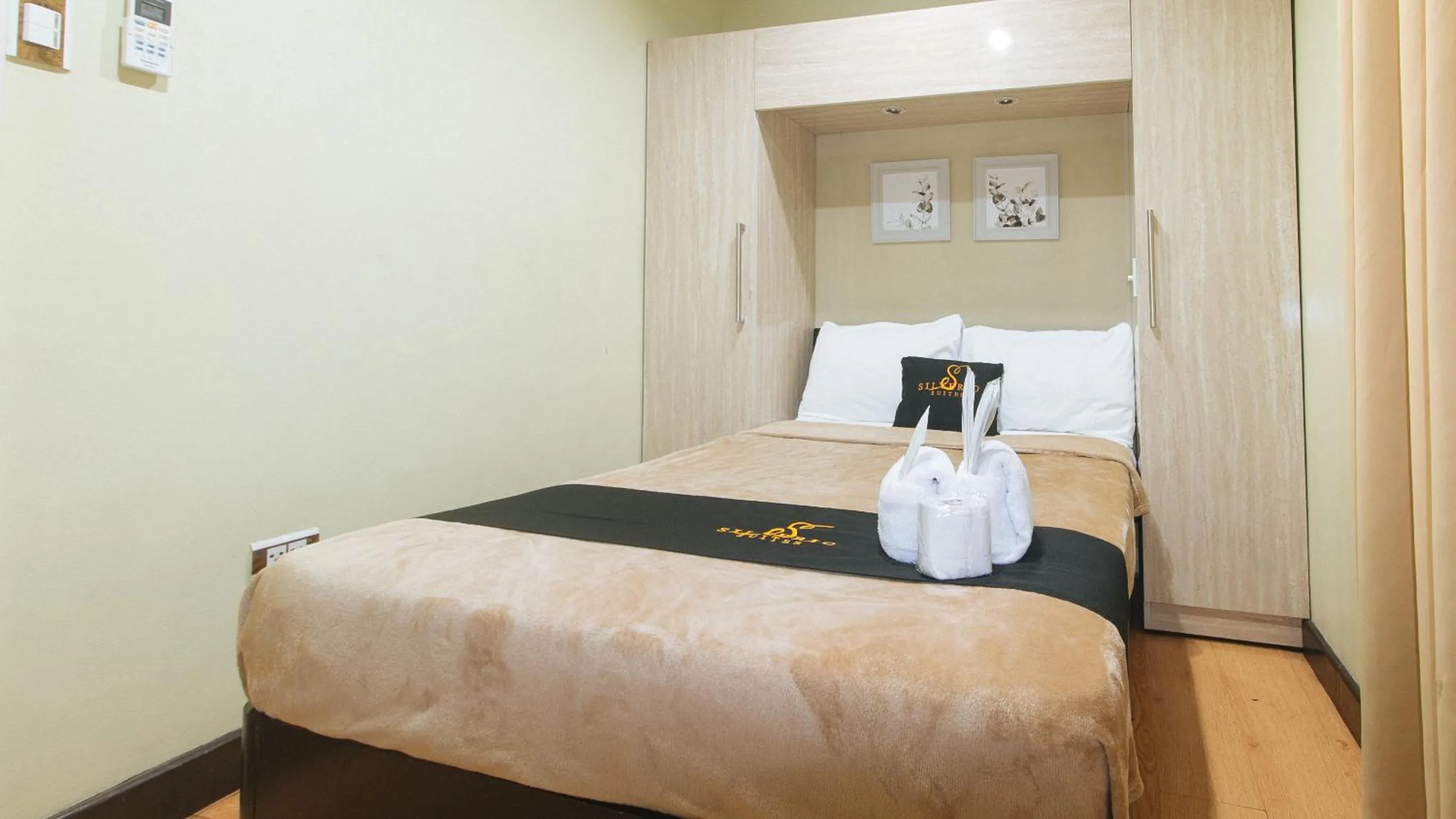 Bed in 153 Silverio Suites Paranaque City