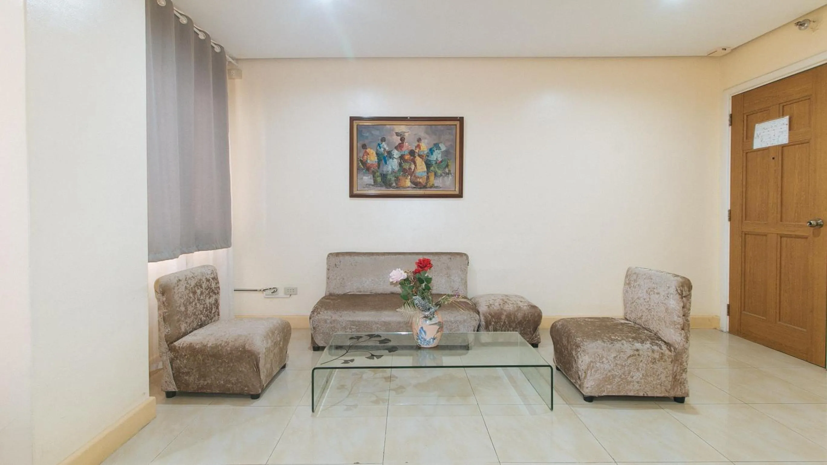 Living room in 153 Silverio Suites Paranaque City