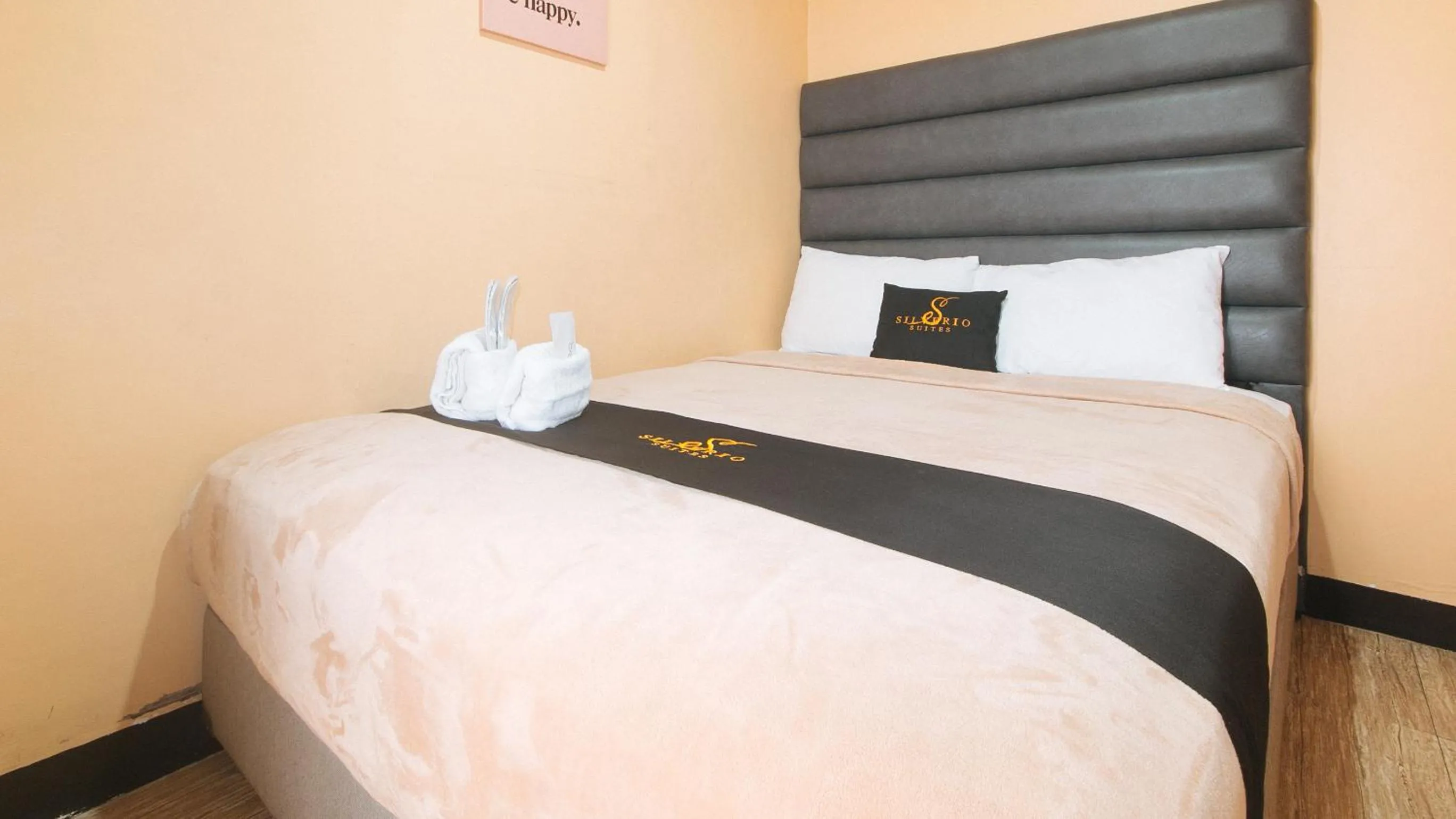 Bed in 153 Silverio Suites Paranaque City