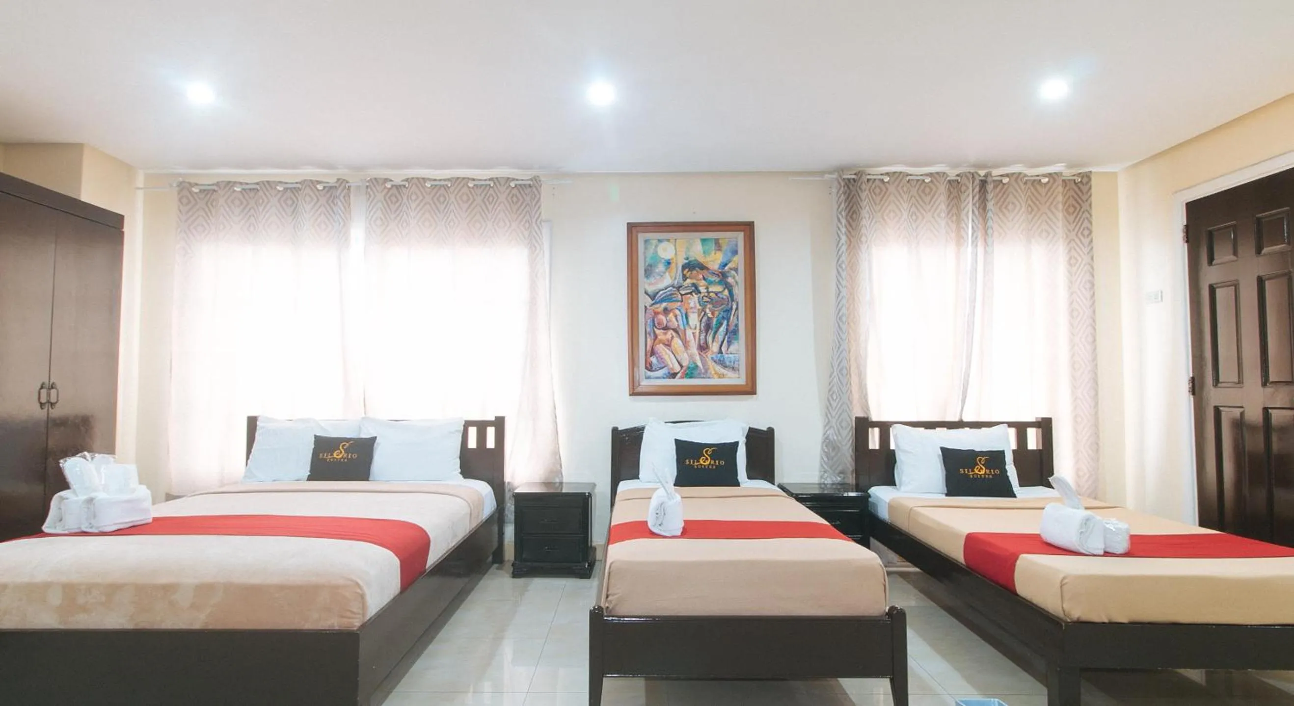 Bed in 153 Silverio Suites Paranaque City