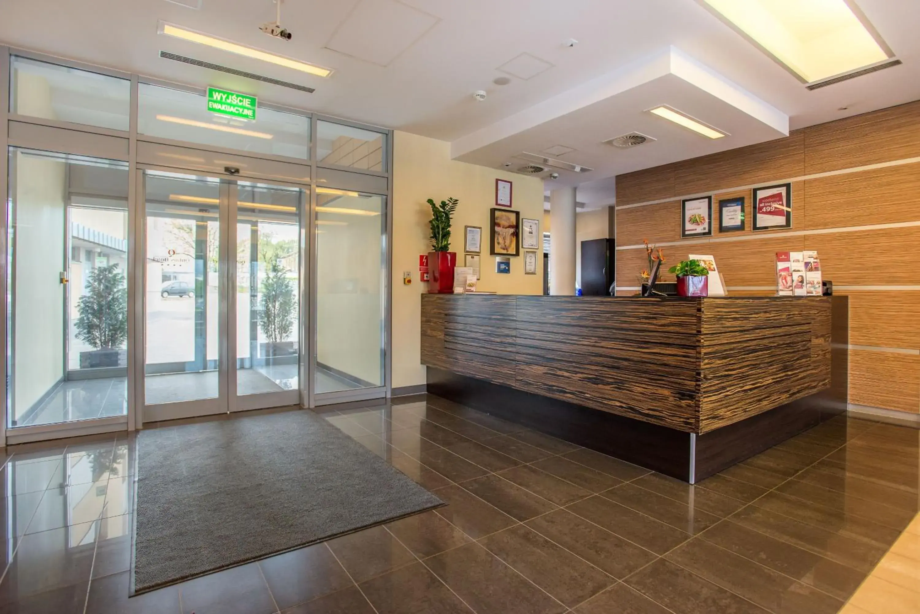 Lobby or reception in Qubus Hotel Kielce Lobby or reception in Qubus Hotel Kielce