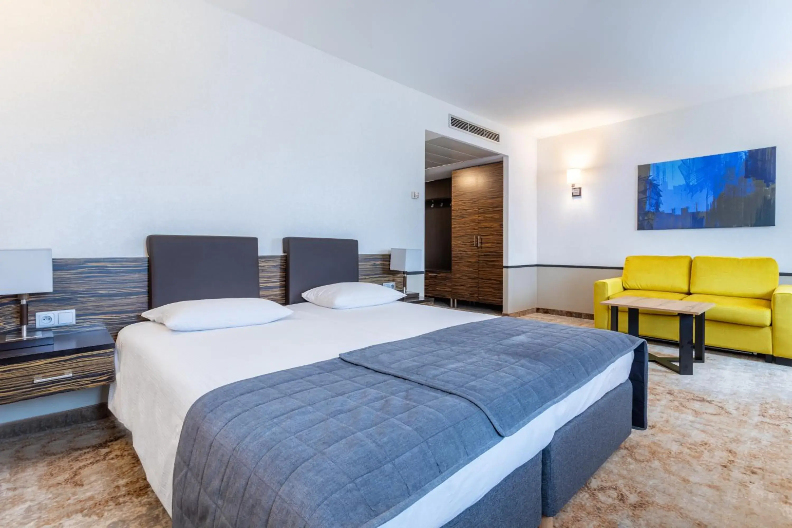 Bed in Qubus Hotel Kielce Bed in Qubus Hotel Kielce