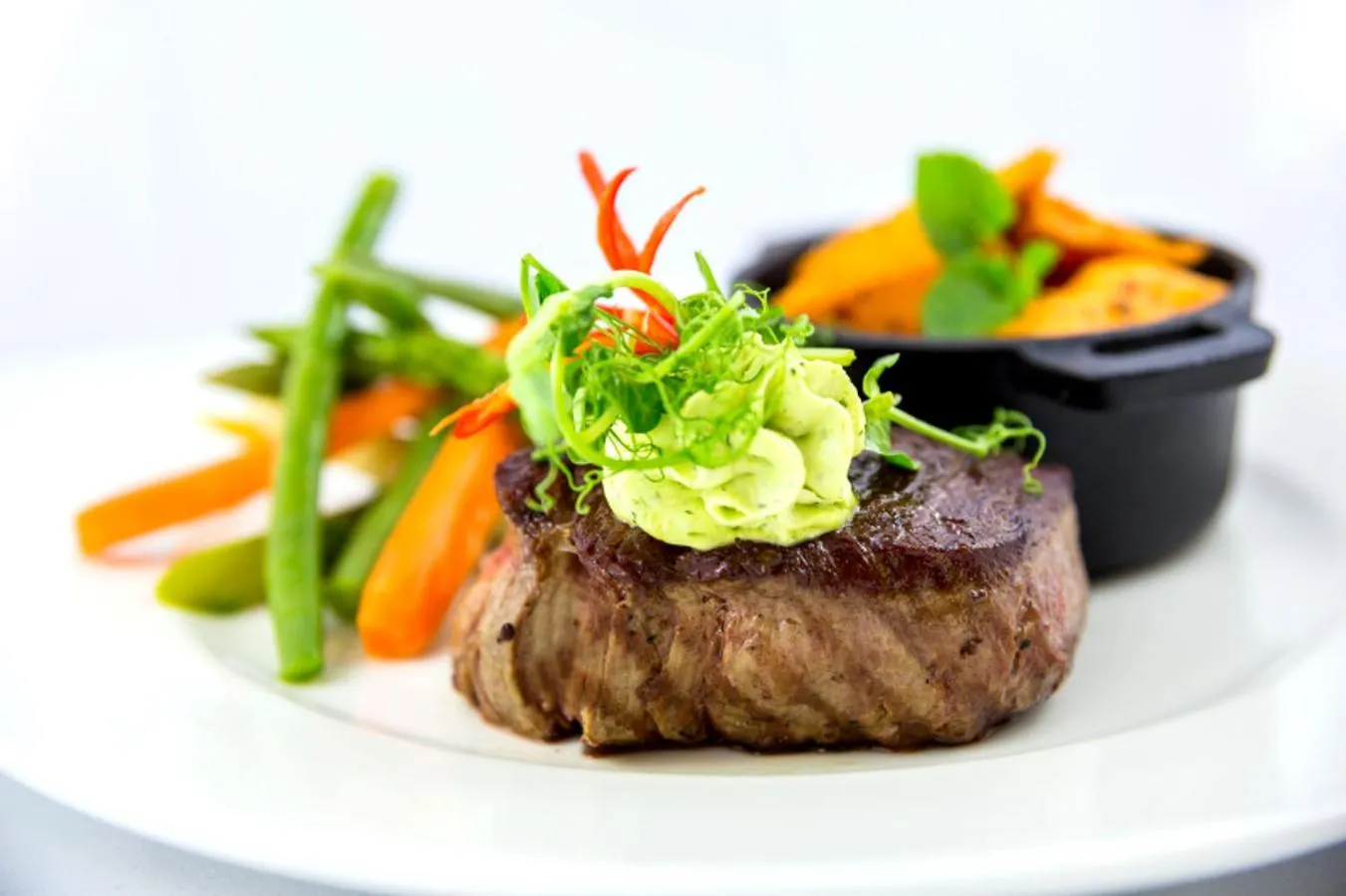 Food close-up in Qubus Hotel Kielce