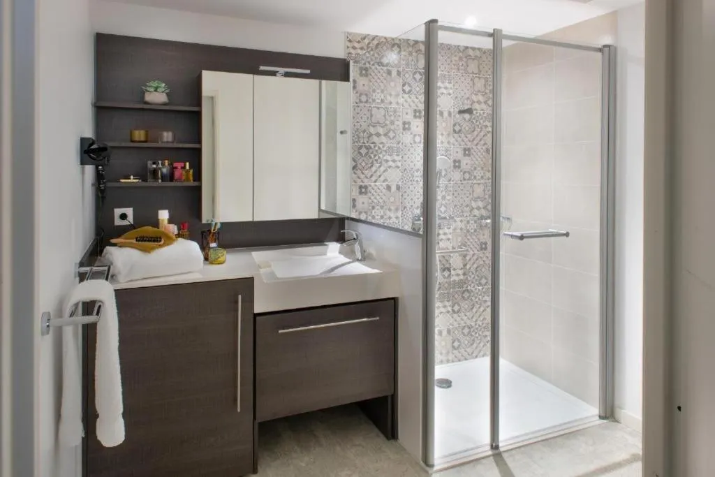 Shower in DOMITYS Les Mosaïques
