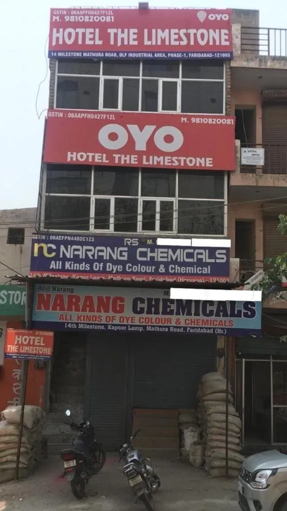 Facade/entrance in Hotel O The Limestone