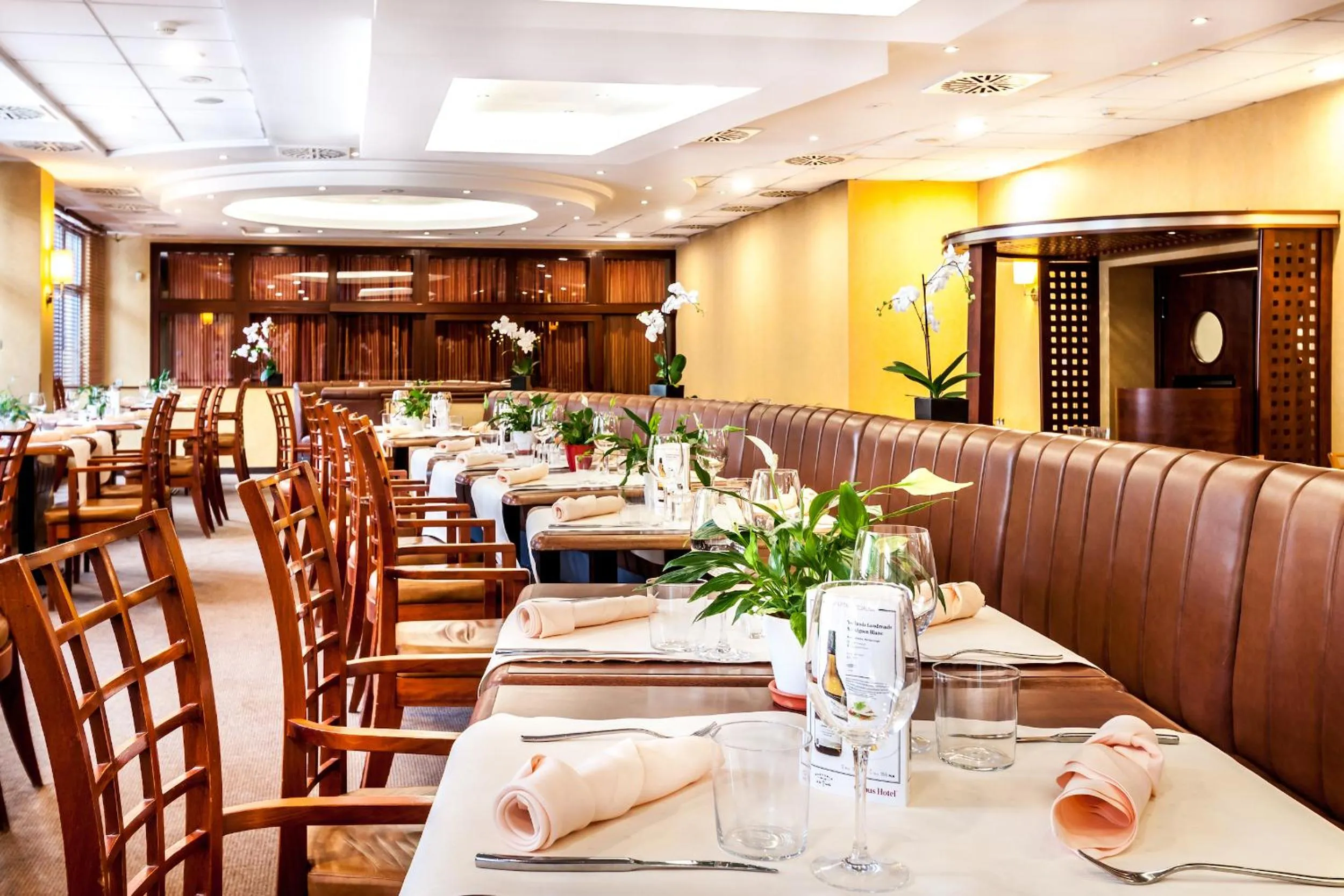 Restaurant/places to eat in Qubus Hotel Legnica