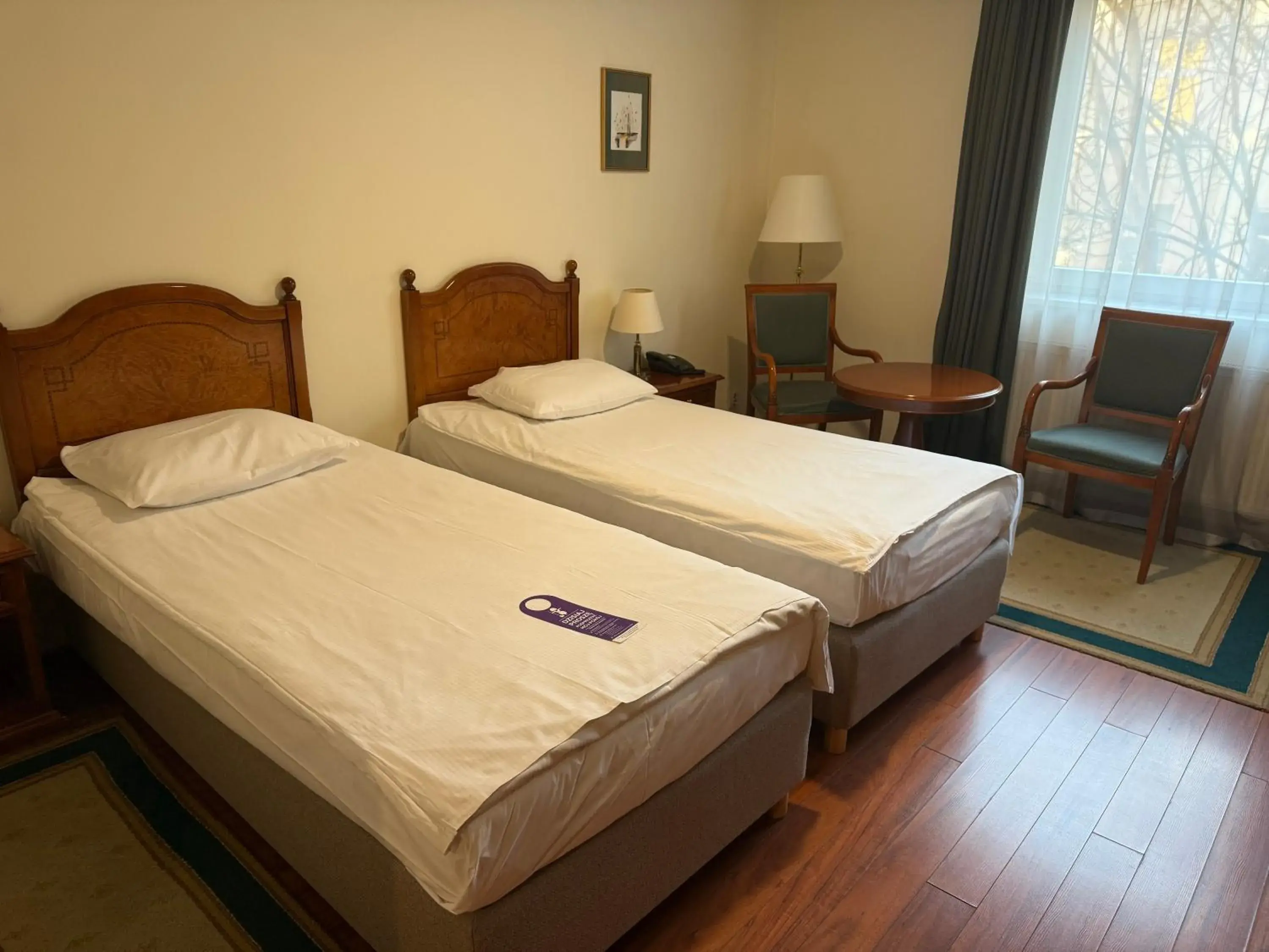 Bed in Qubus Hotel Wrocław Bed in Qubus Hotel Wrocław