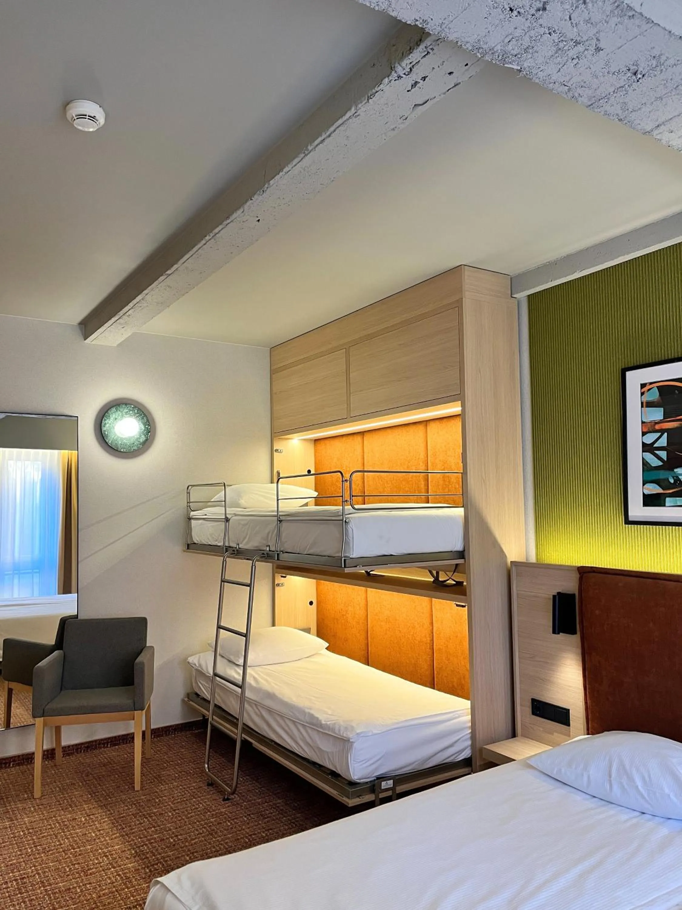 bunk bed, Bed in Qubus Hotel Wrocław