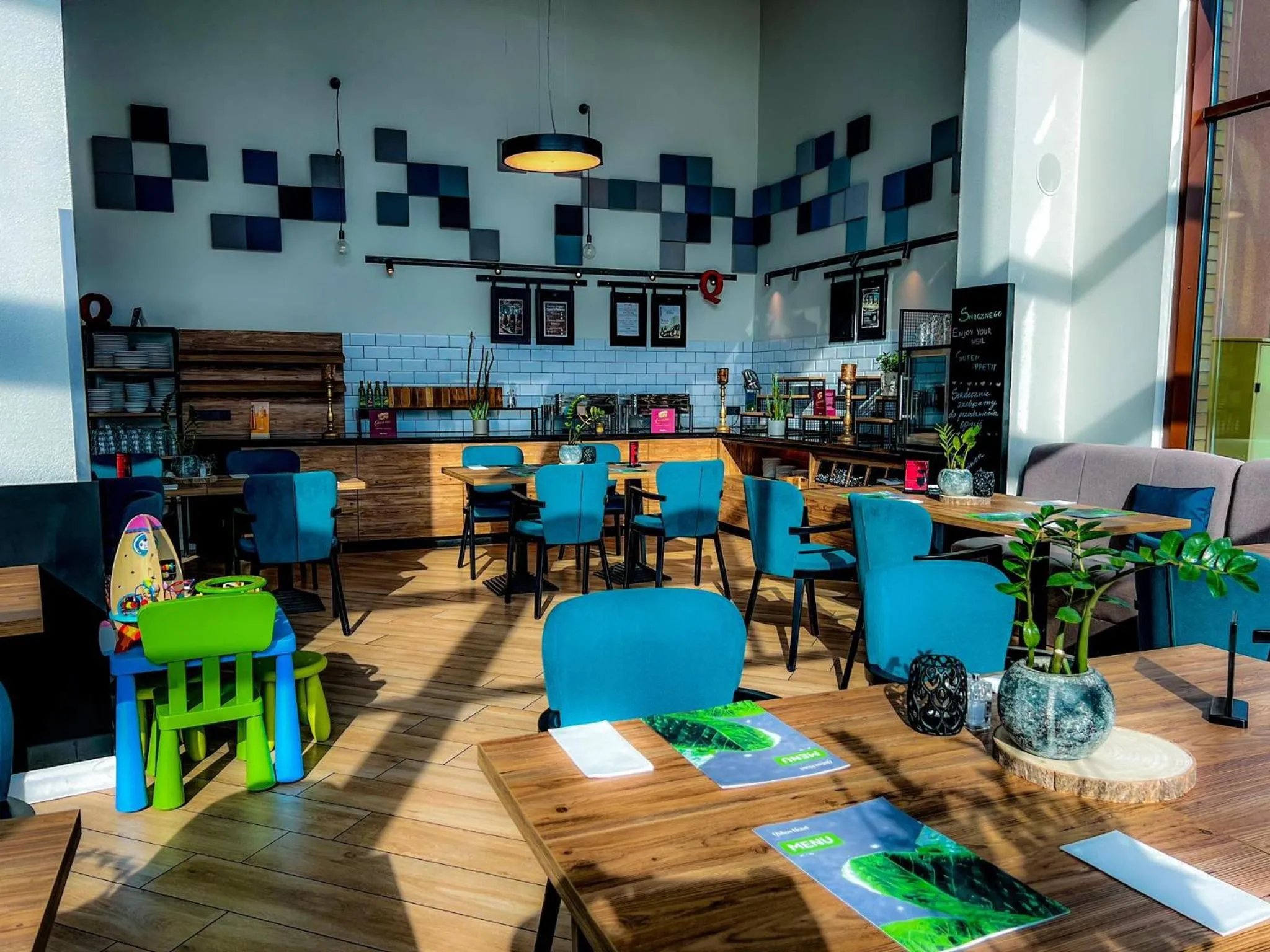 Restaurant/places to eat in Qubus Hotel Zielona Góra