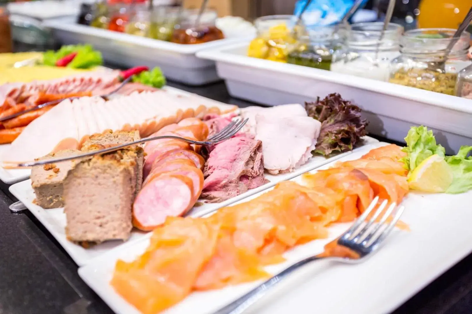 Food close-up in Qubus Hotel Łódź Food close-up in Qubus Hotel Łódź