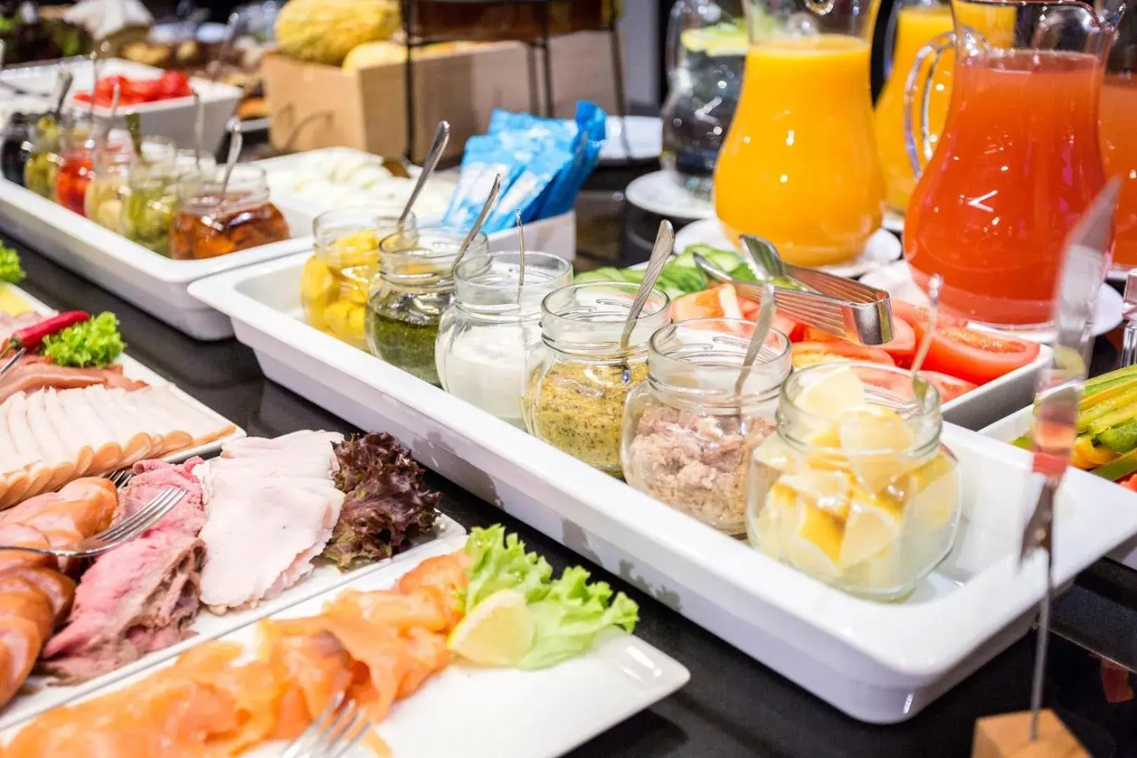 Food in Qubus Hotel Łódź Food in Qubus Hotel Łódź