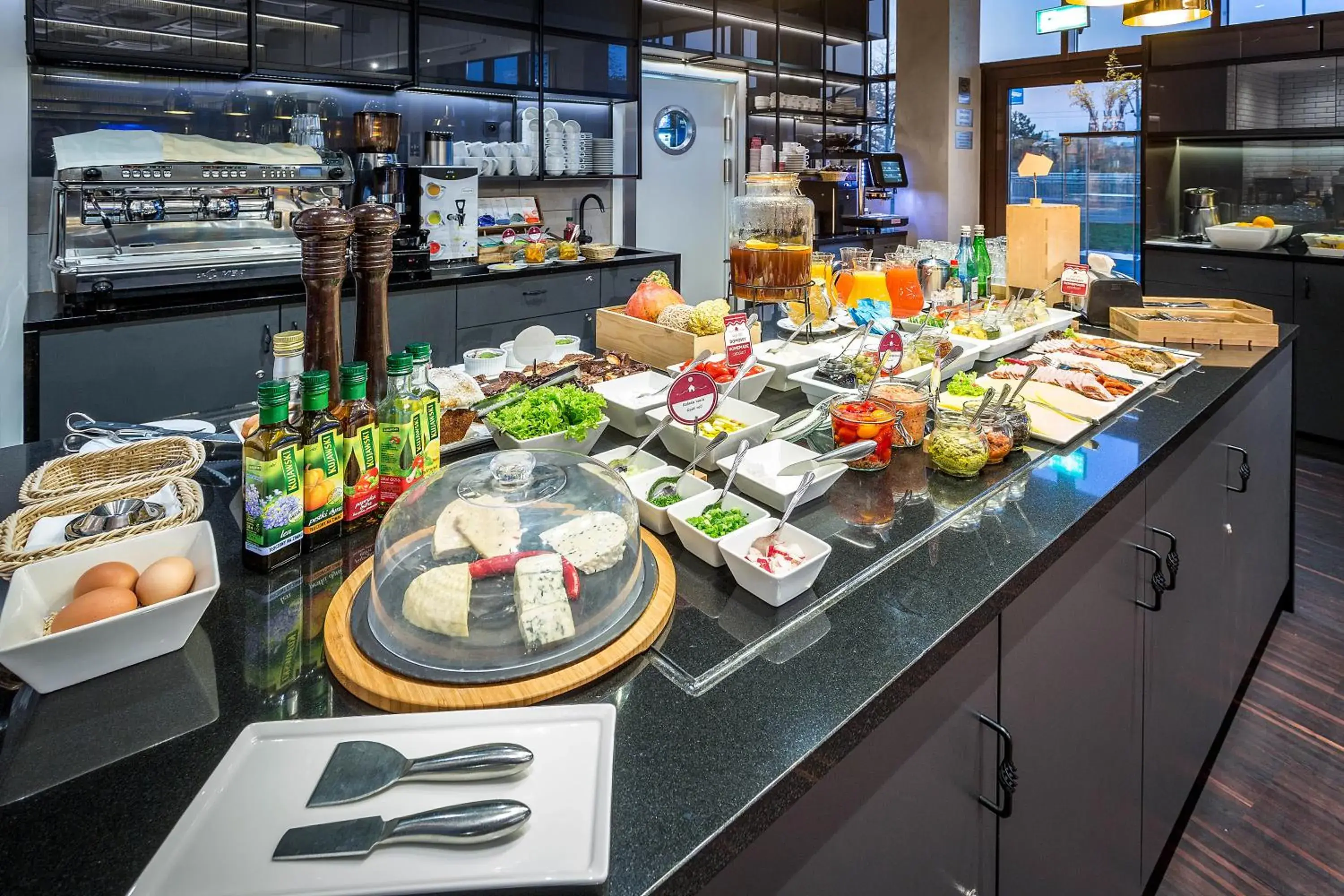 Breakfast in Qubus Hotel Łódź Breakfast in Qubus Hotel Łódź