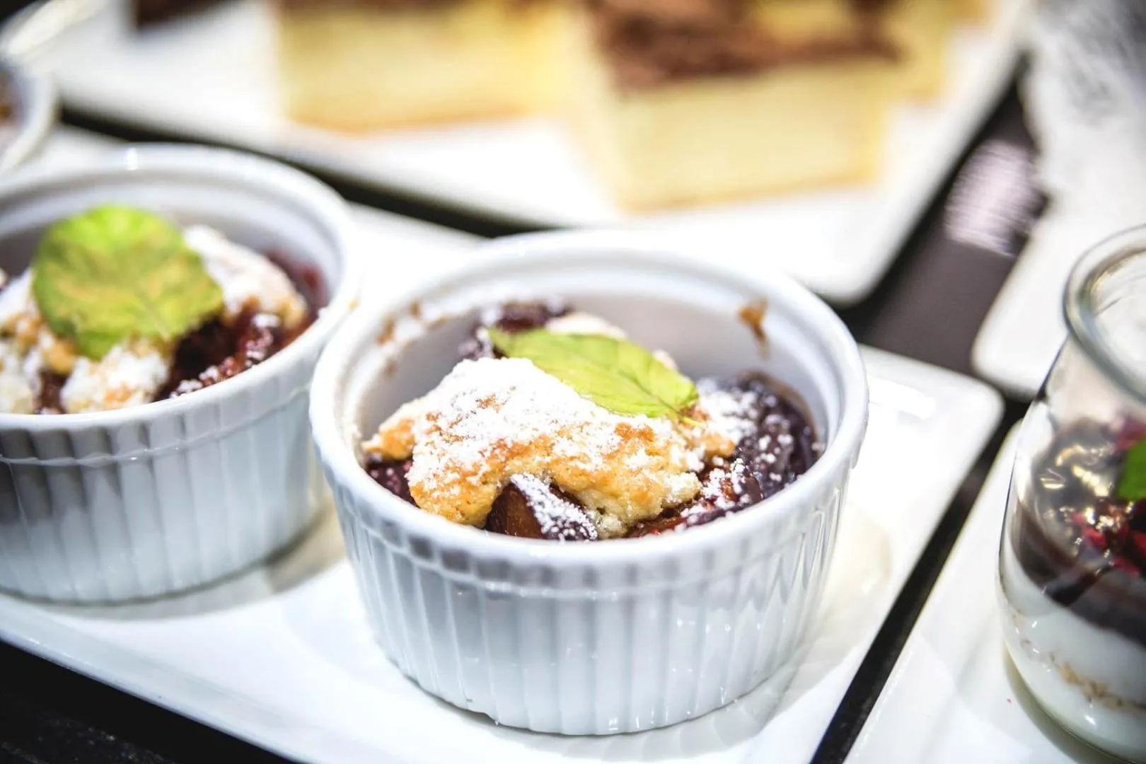 Food close-up in Qubus Hotel Łódź