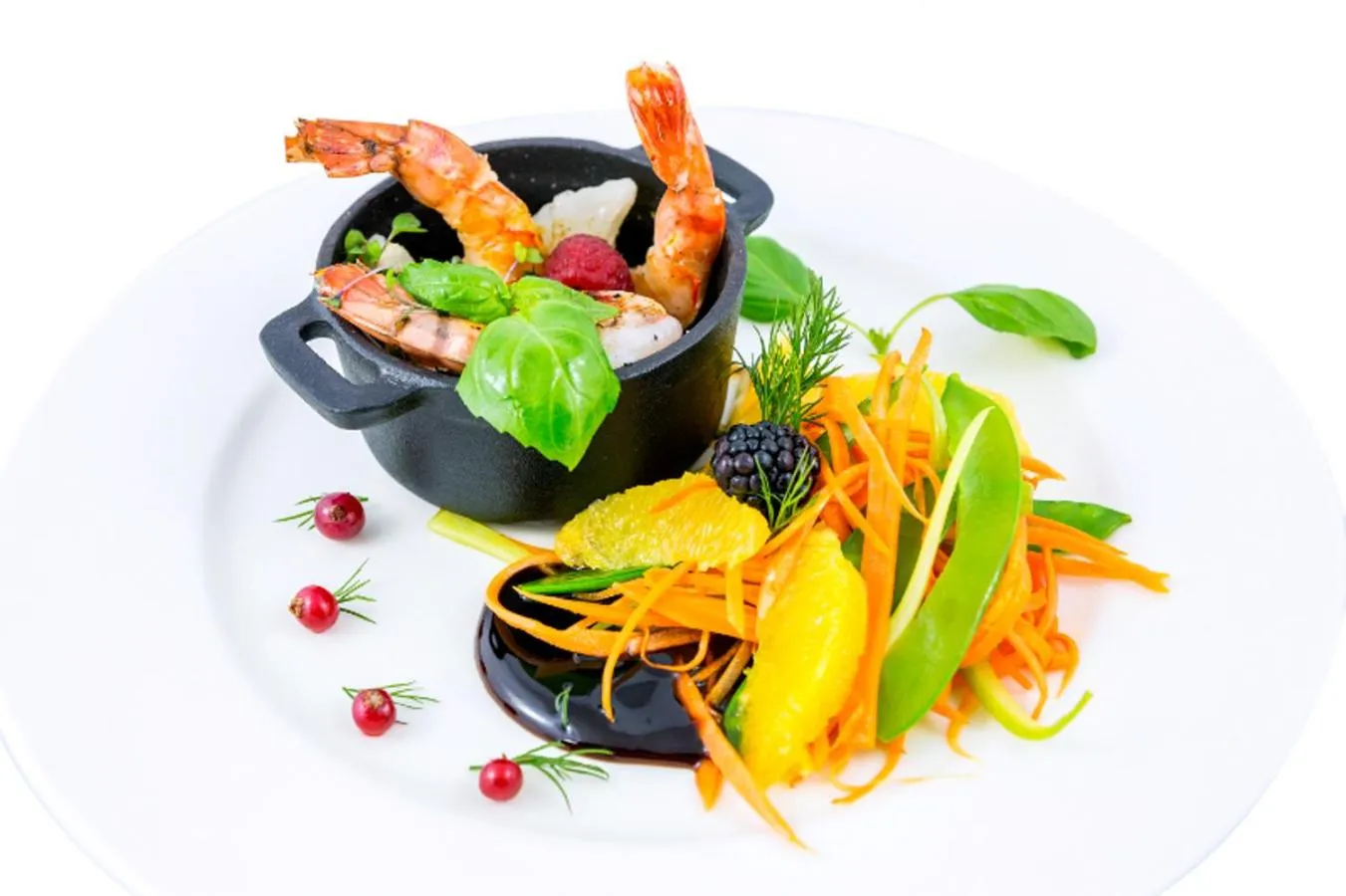 Food close-up in Qubus Hotel Łódź