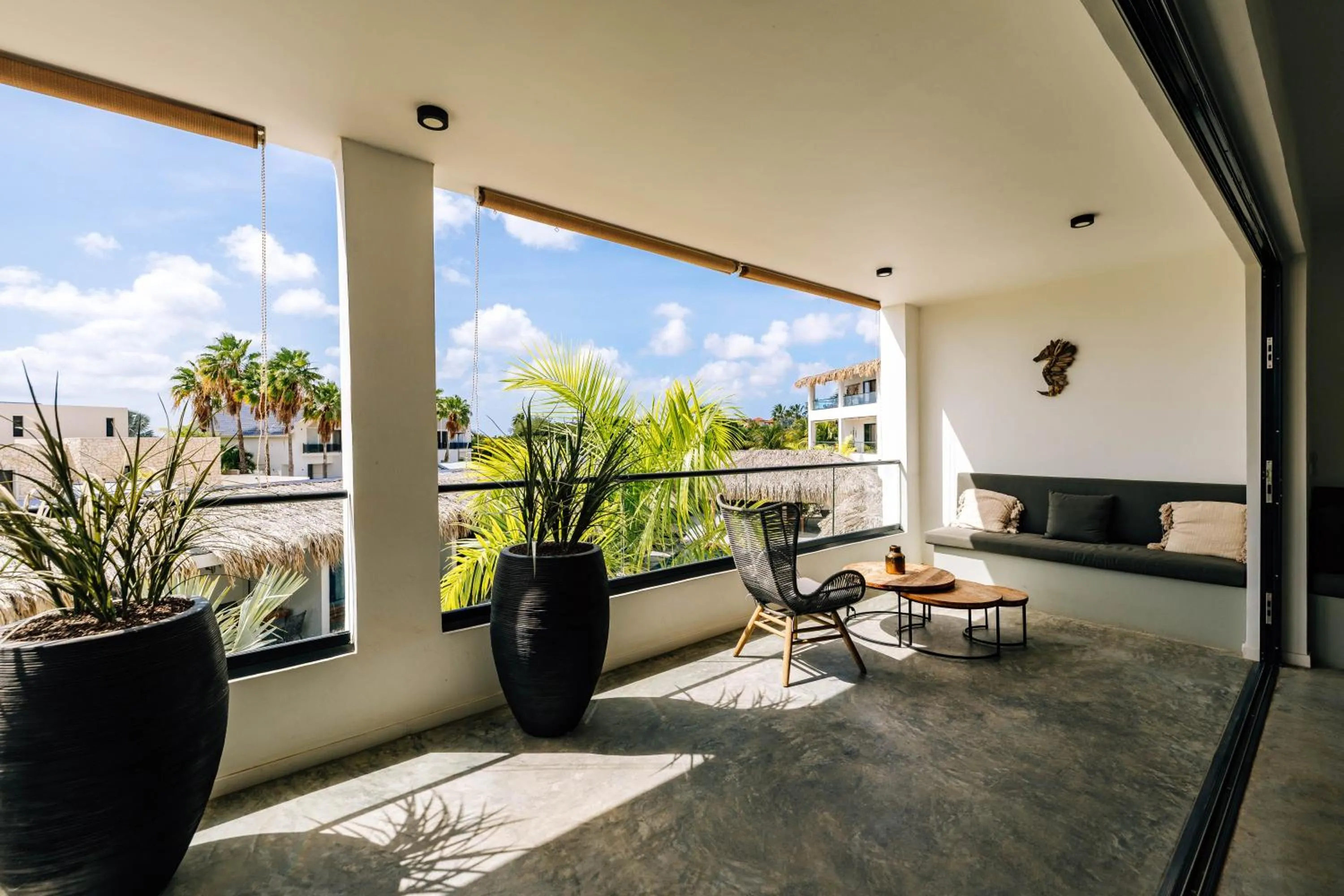 Balcony/Terrace in Belnem House Bonaire