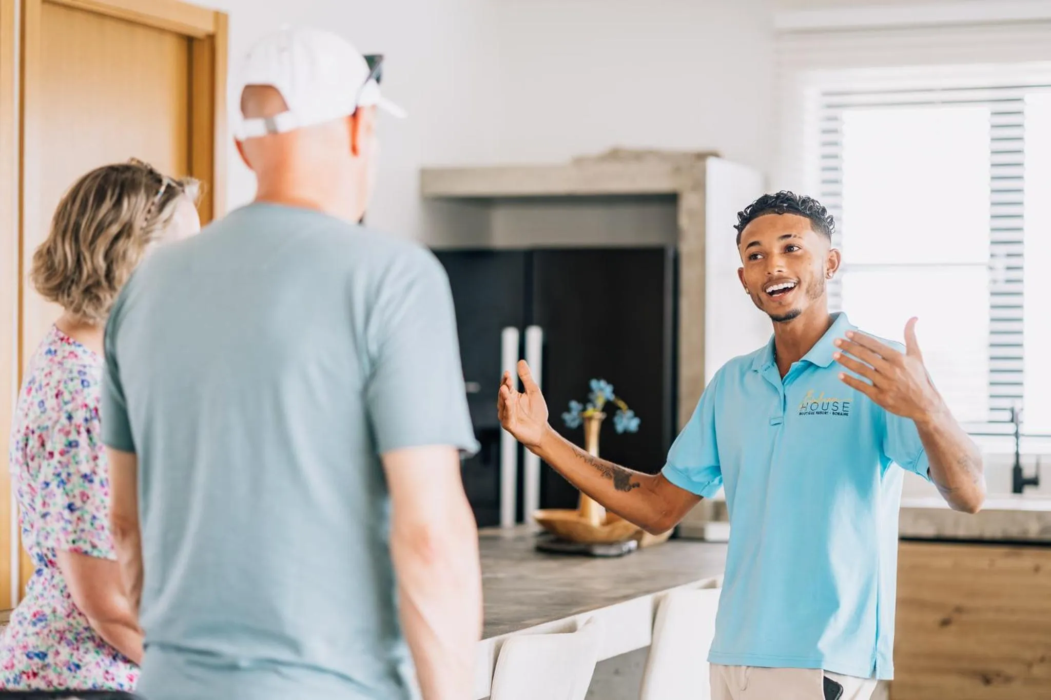 Staff in Belnem House Bonaire