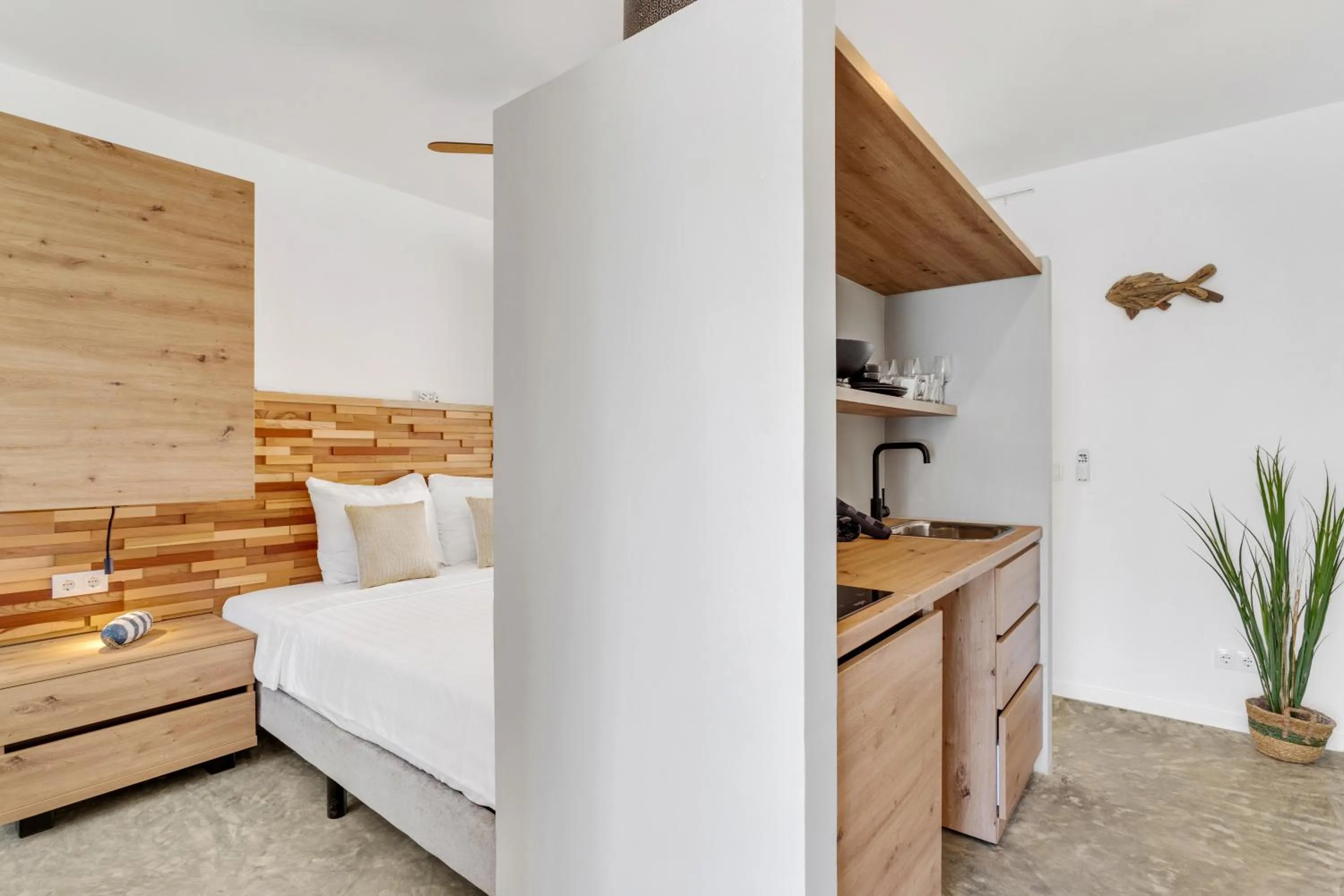 Bed in Belnem House Bonaire