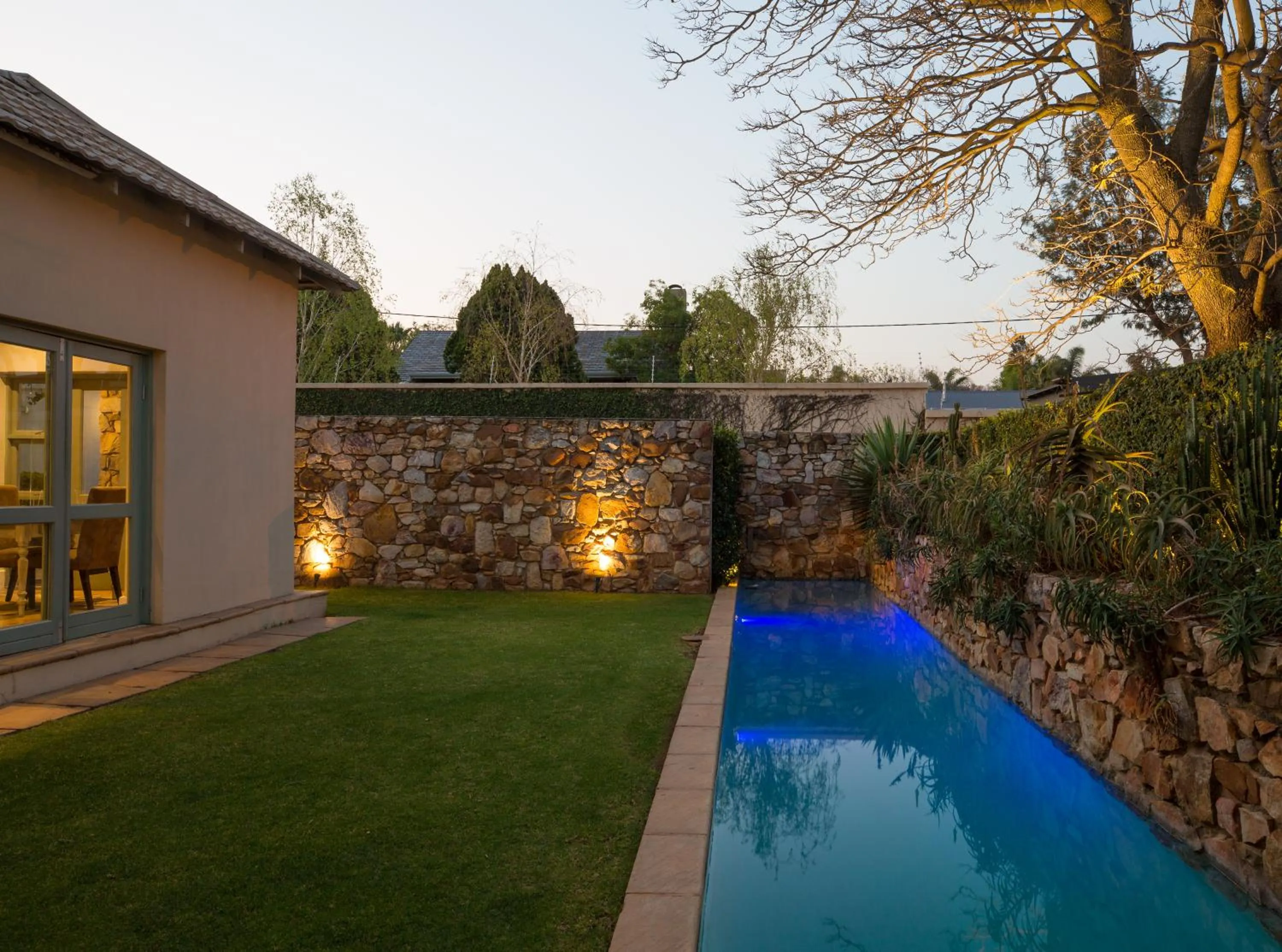 Pool view in The Parkwood