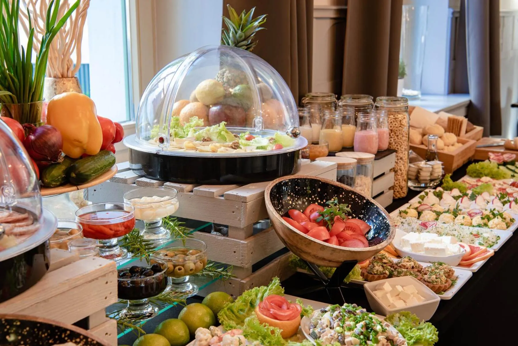 Food in Villa Sedan - Destigo Hotels