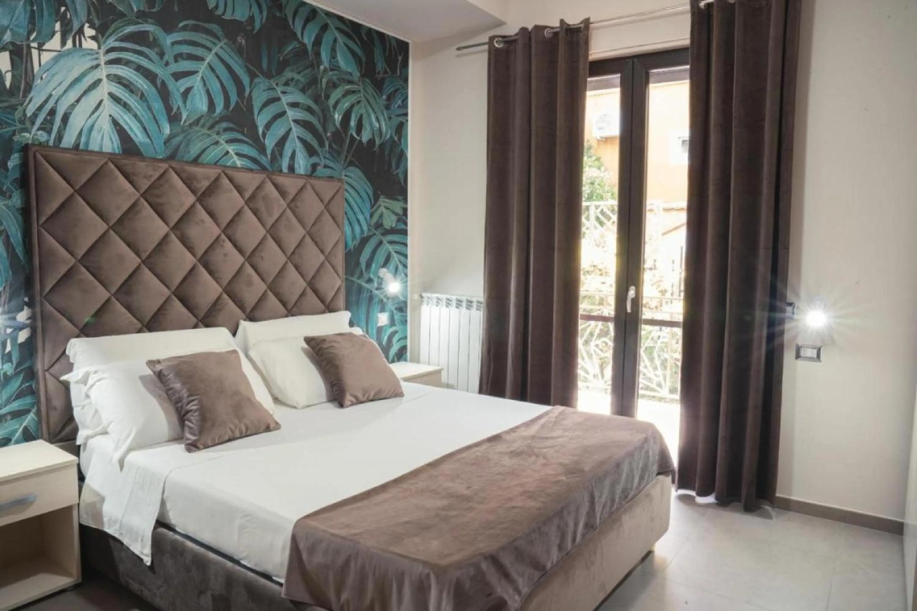 Bedroom, Bed in Villa Porpora