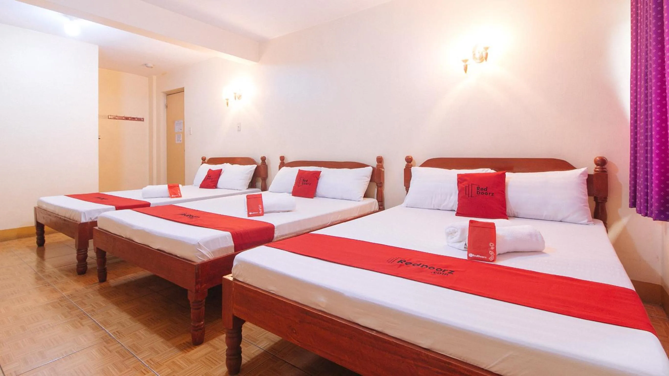 Bed in RedDoorz @ Golden Victory Hotel Mabalacat Pampanga