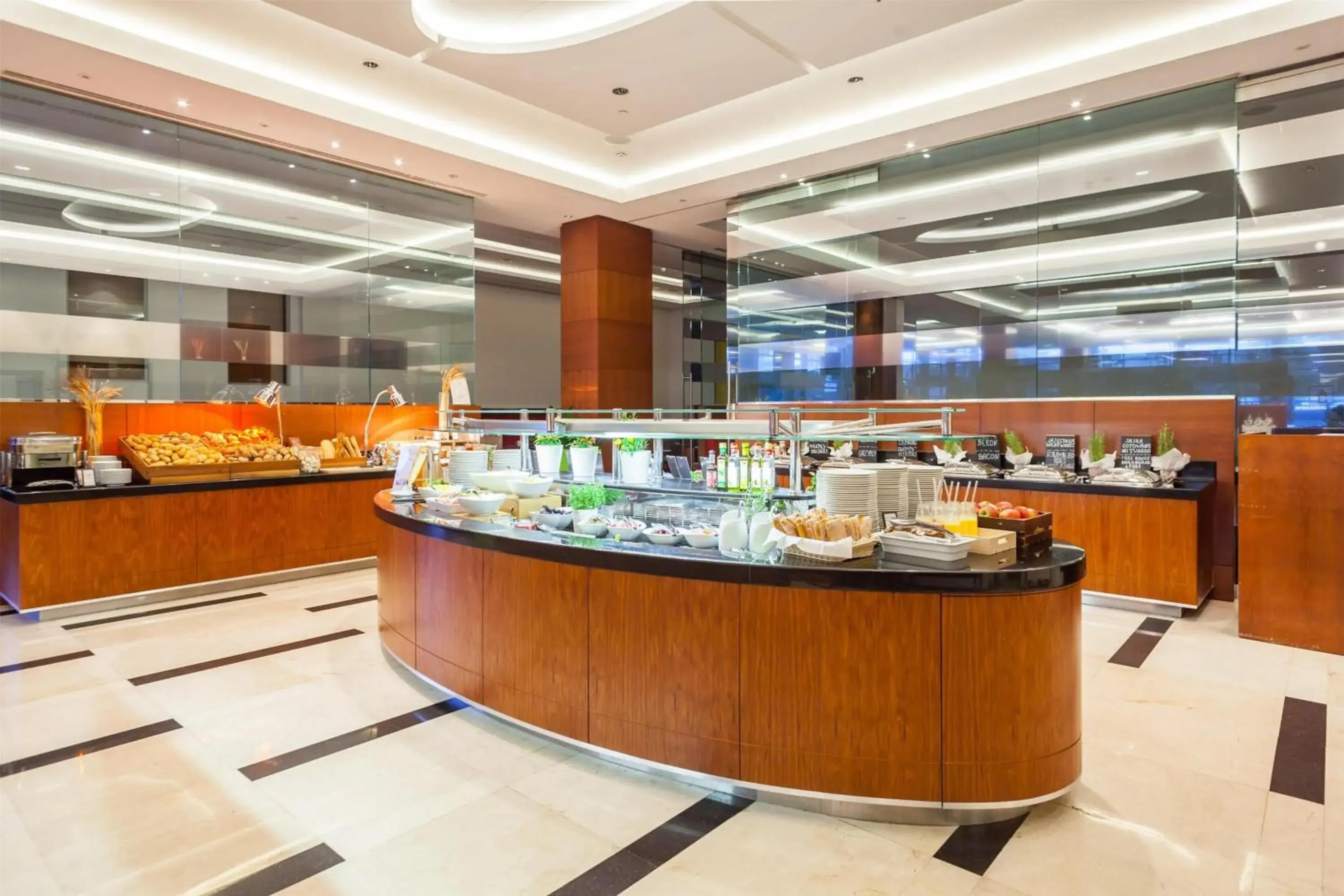 Breakfast in Hilton Warsaw City Hotel Breakfast in Hilton Warsaw City Hotel