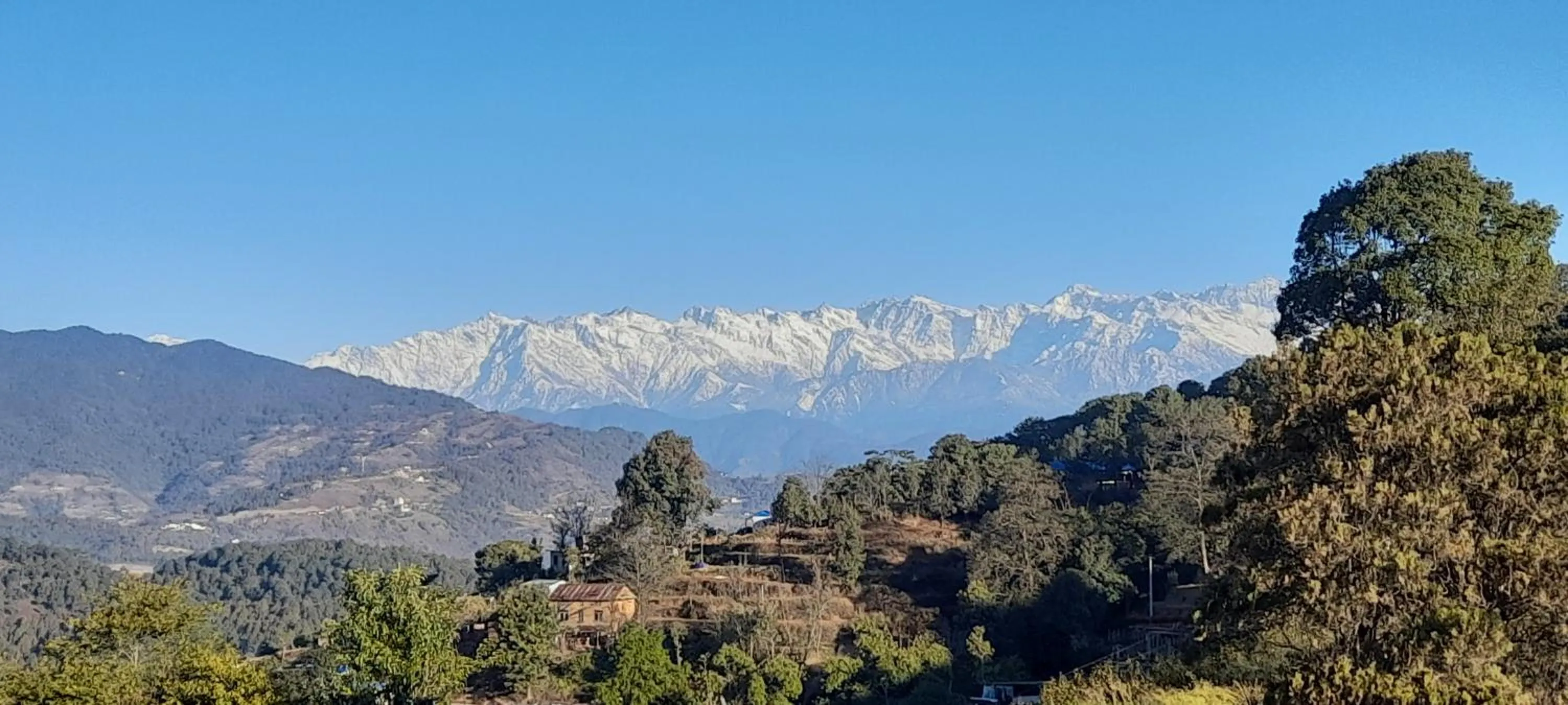 Mountain view in Paradise Villa