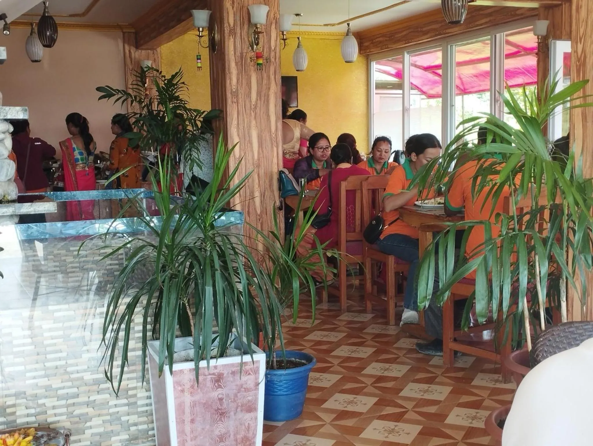 People in Paradise Villa