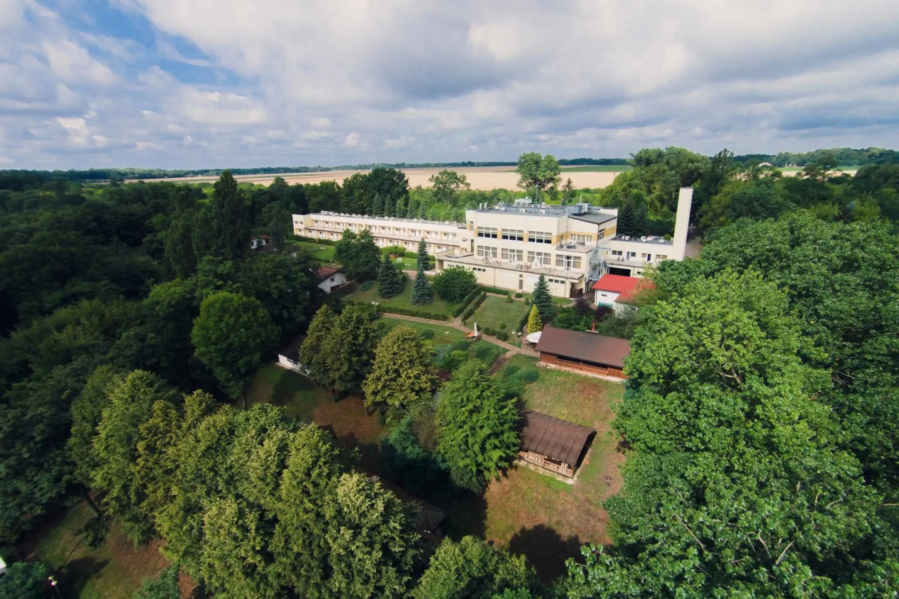 Bird's eye view in Geovita w Jadwisinie Bird's eye view in Geovita w Jadwisinie