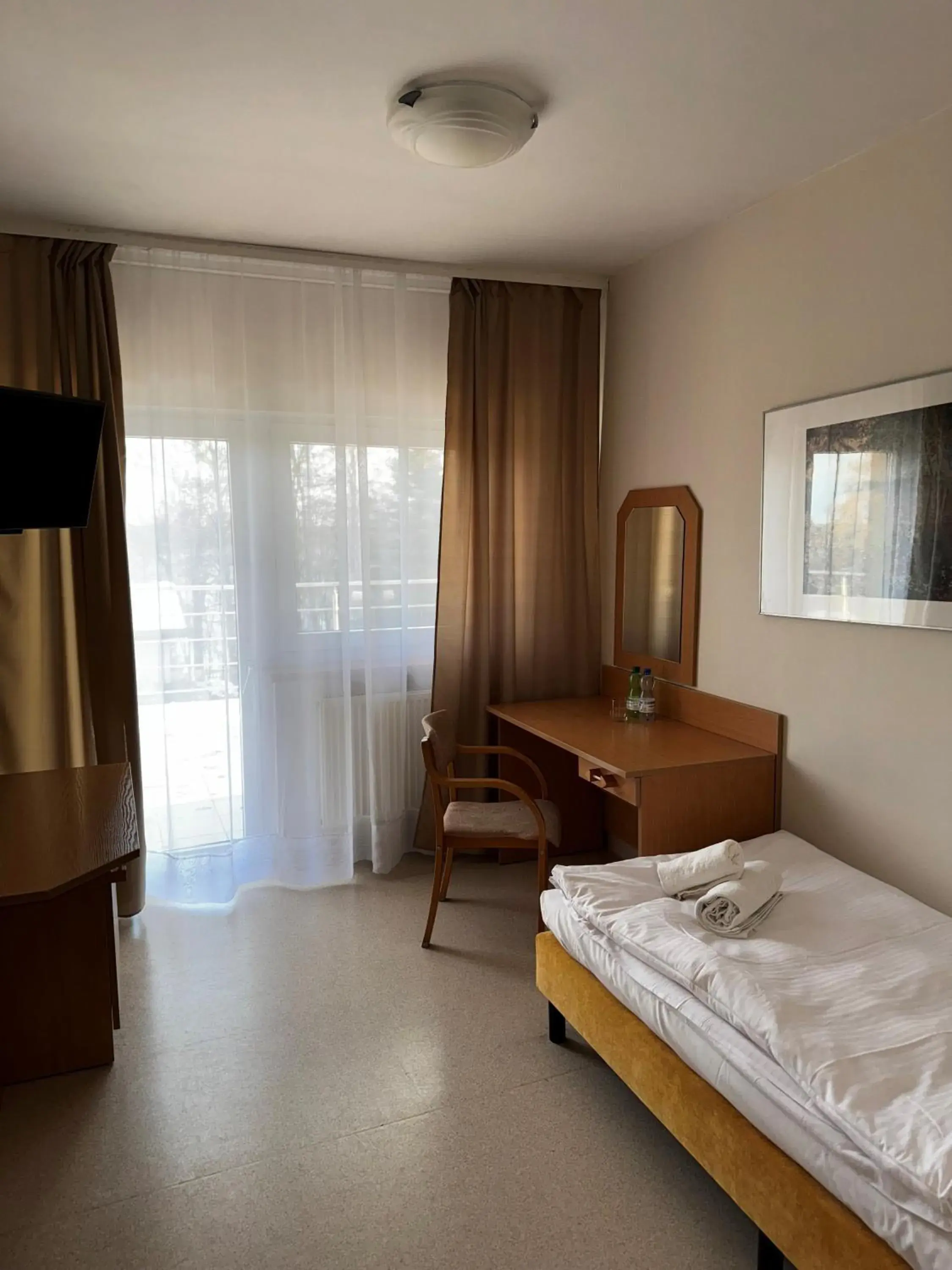 View (from property/room), Bed in Geovita w Jadwisinie View (from property/room), Bed in Geovita w Jadwisinie