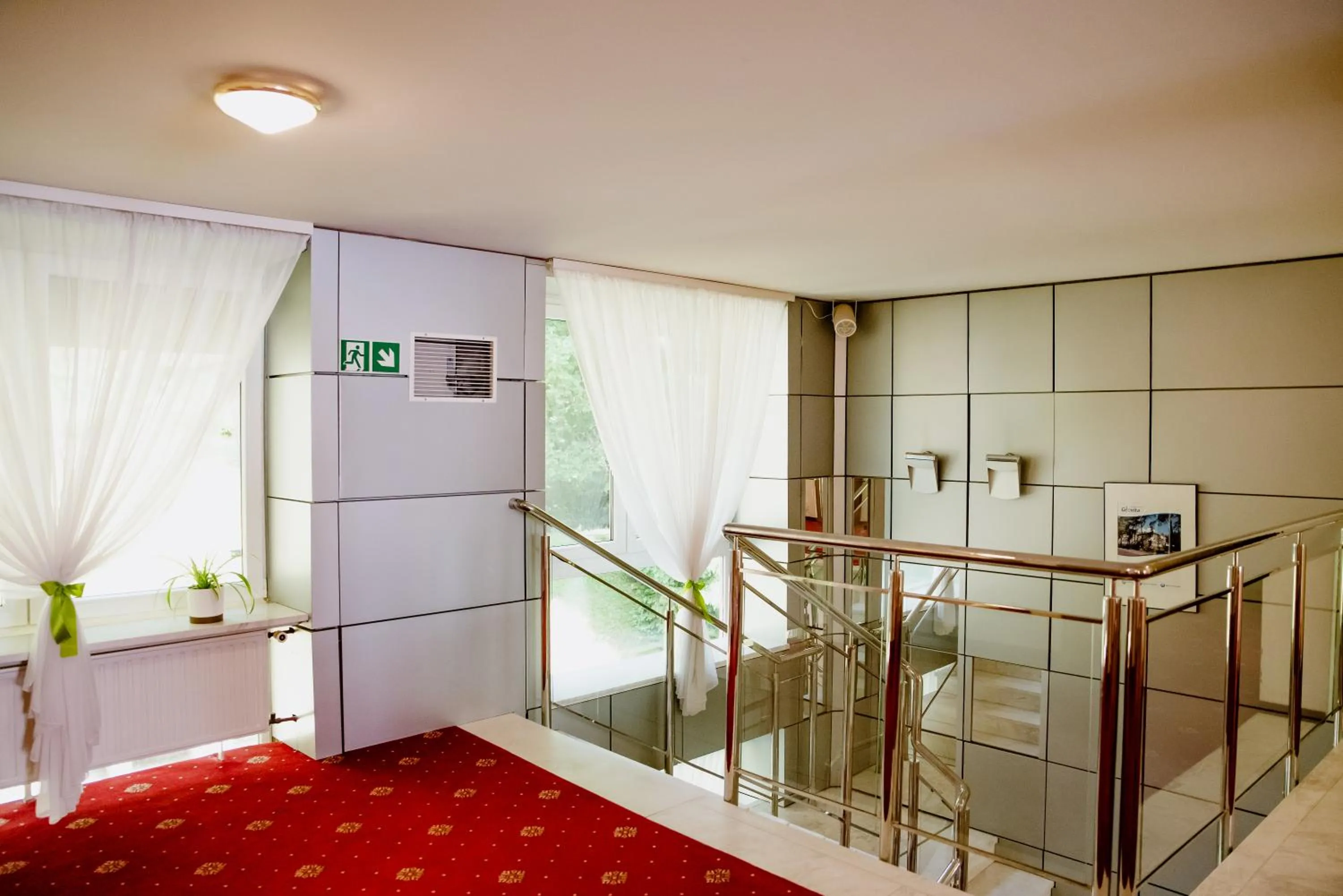 Lobby or reception in Geovita Krynica-Zdroj