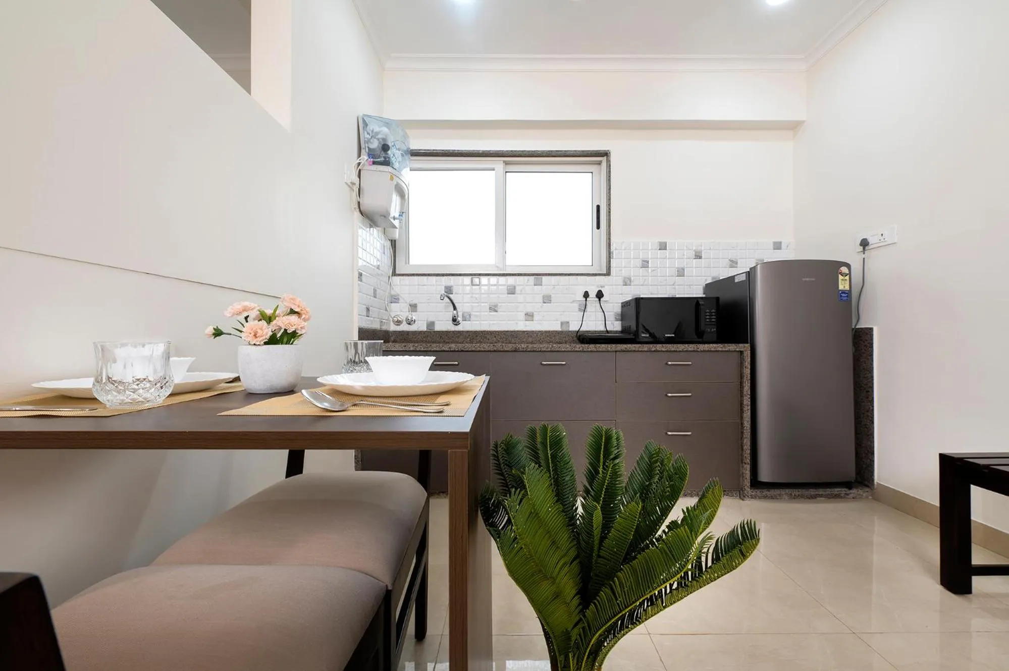 Seating area in Palm Stay - Studios & Rooms