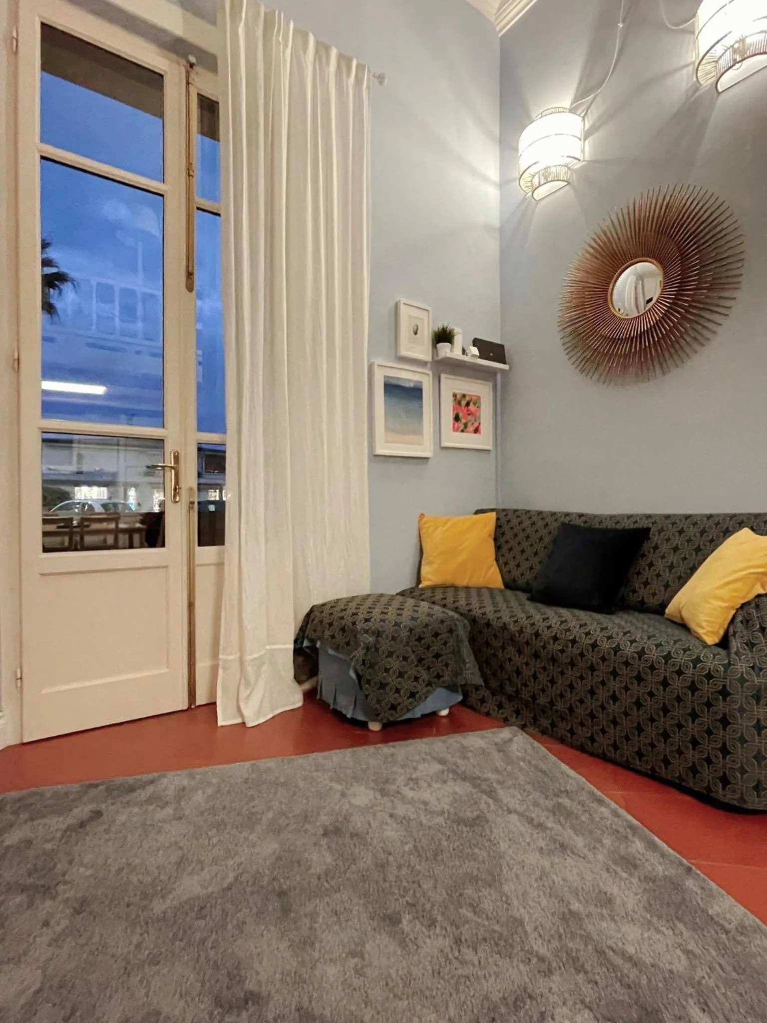 Living room in Suite Carducci Viareggio
