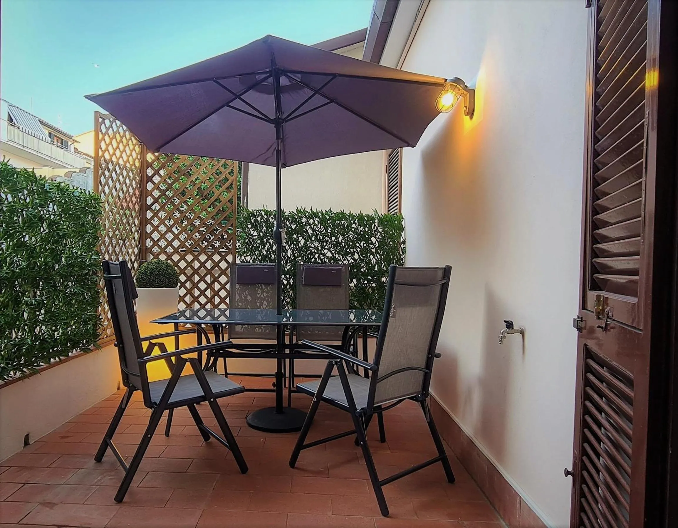 Patio in Suite Carducci Viareggio