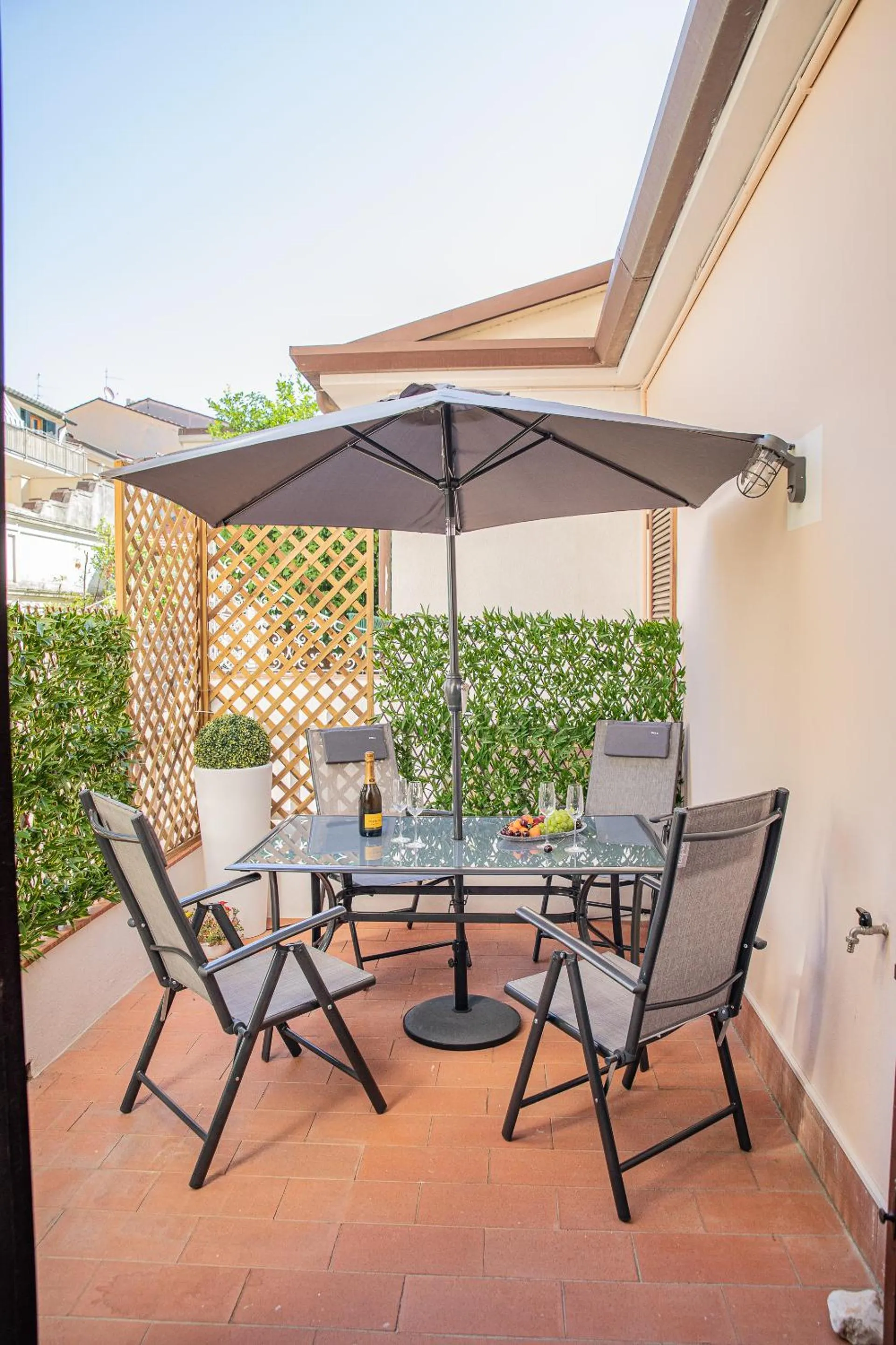 Patio in Suite Carducci Viareggio