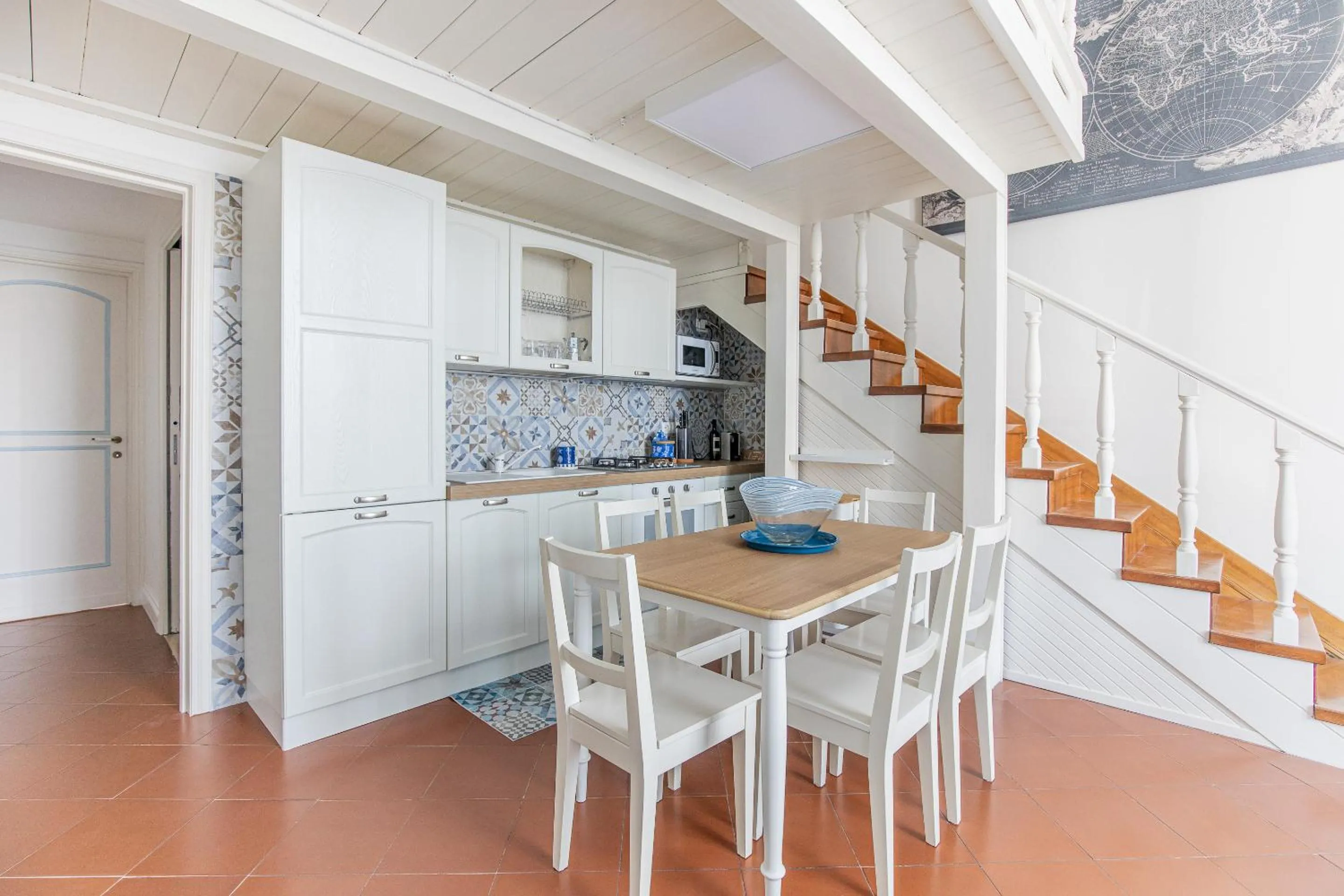 Kitchen or kitchenette in Suite Carducci Viareggio