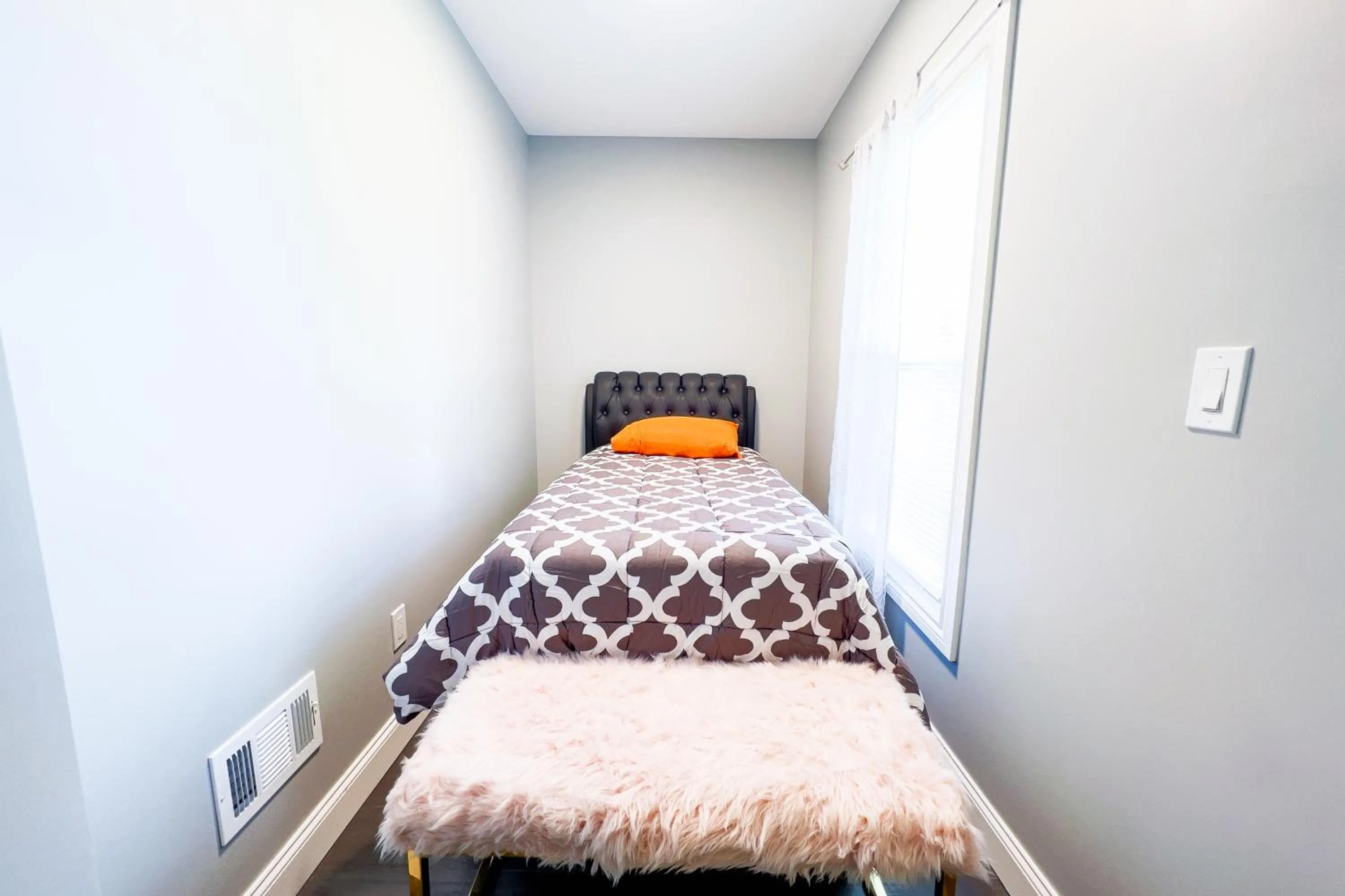 Bed in The Cedar Chateau