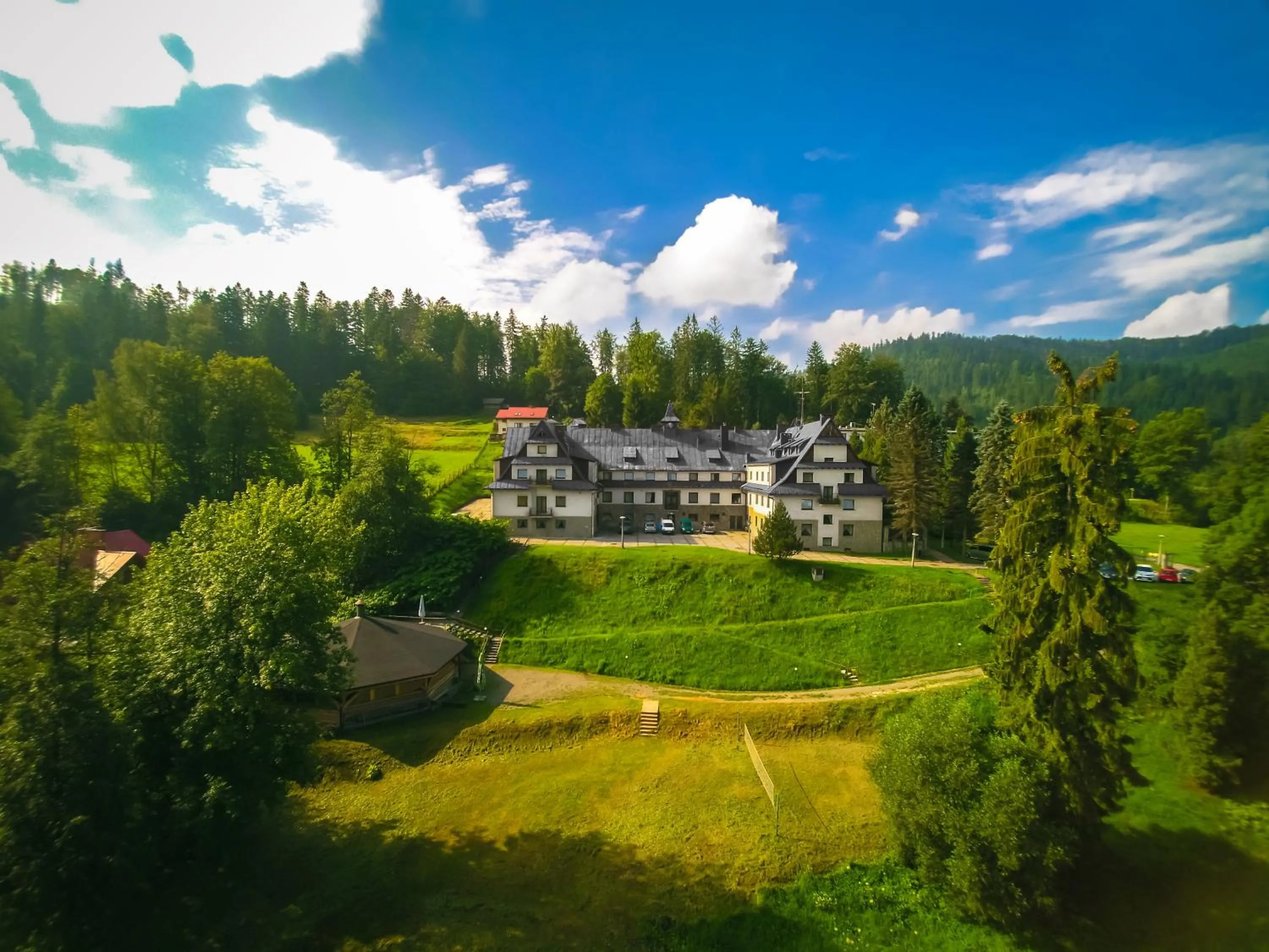 Natural landscape in Geovita Wisła