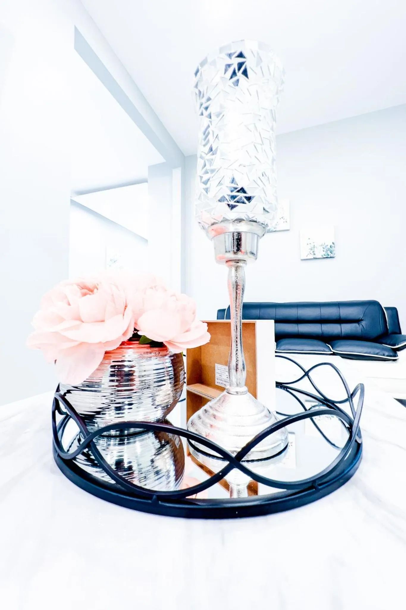 Seating area in The Griffon House