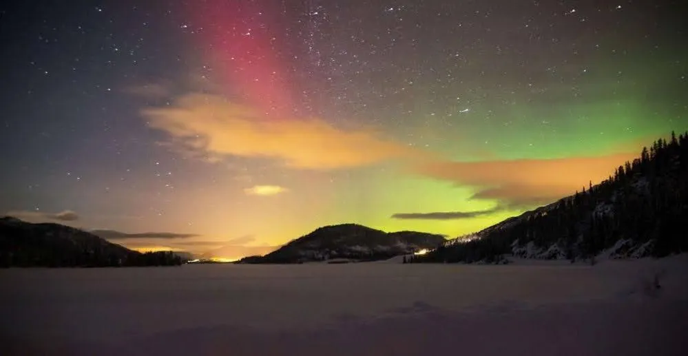 Night in Haugetuft Apartments