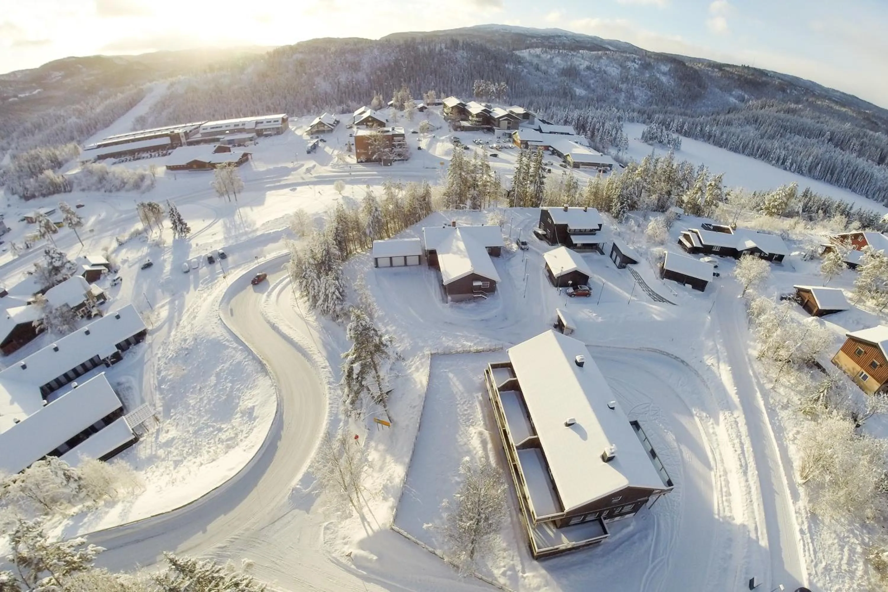 Day in Haugetuft Apartments