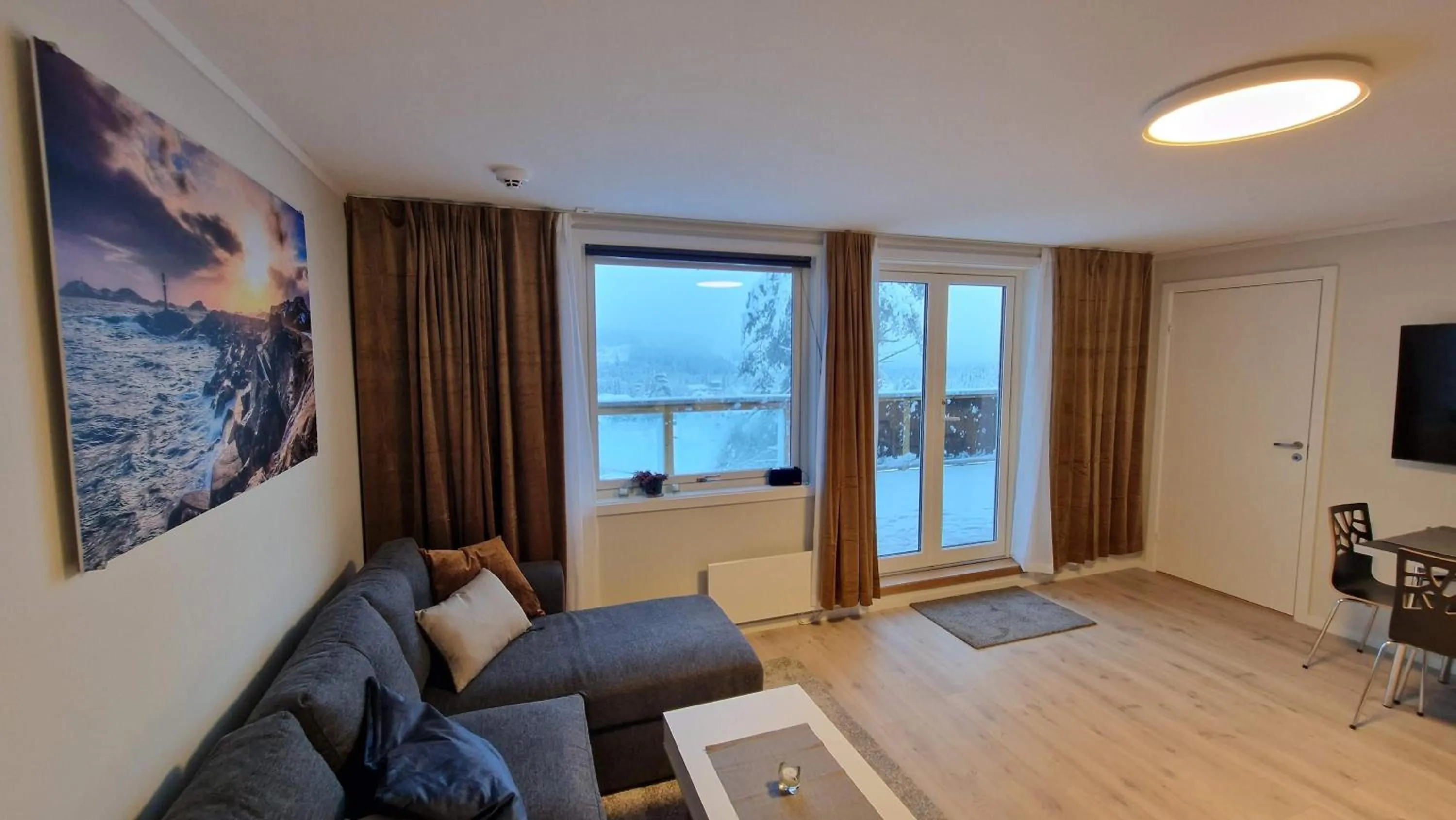 Living room in Haugetuft Apartments