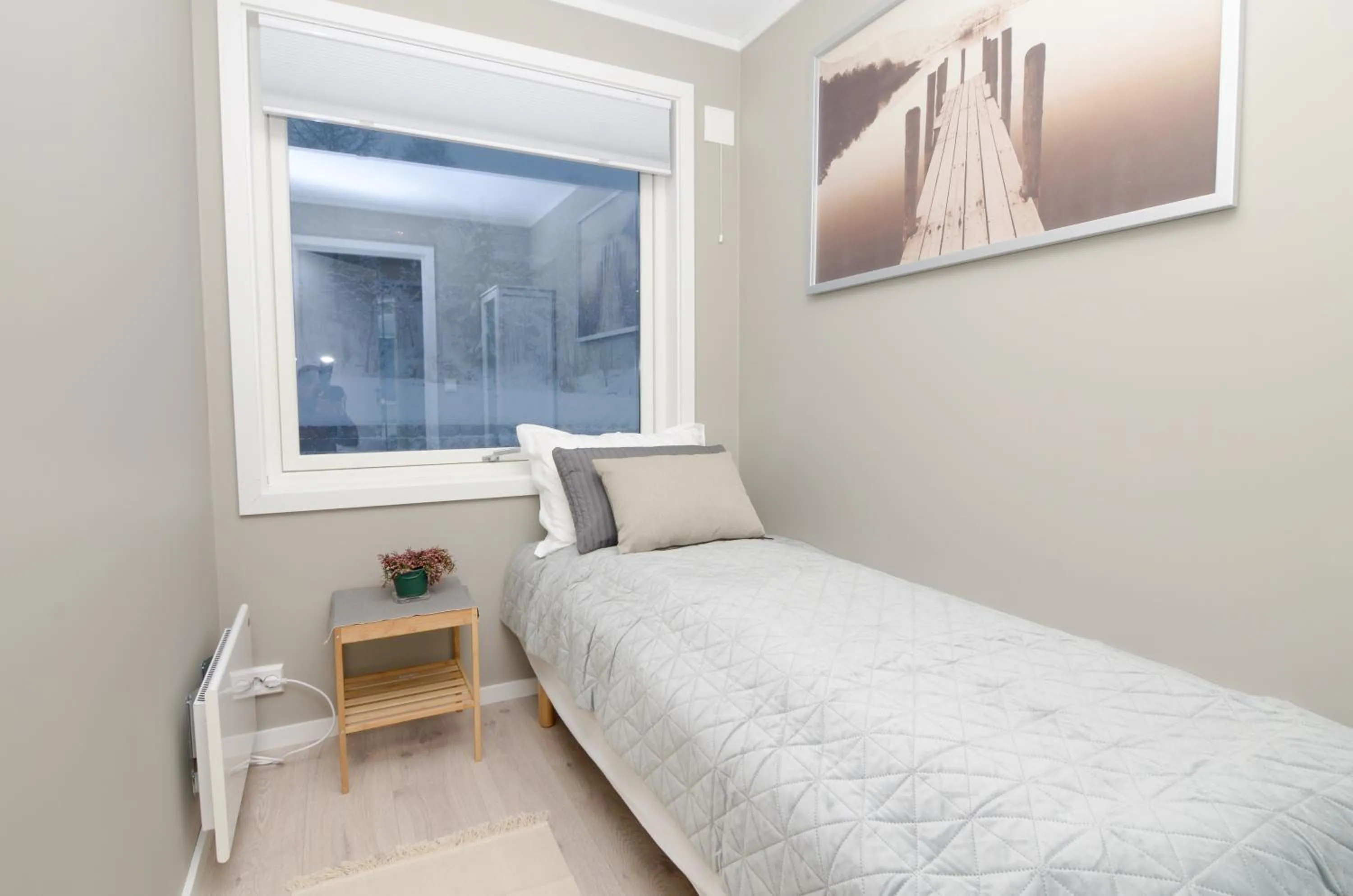 Bed in Haugetuft Apartments