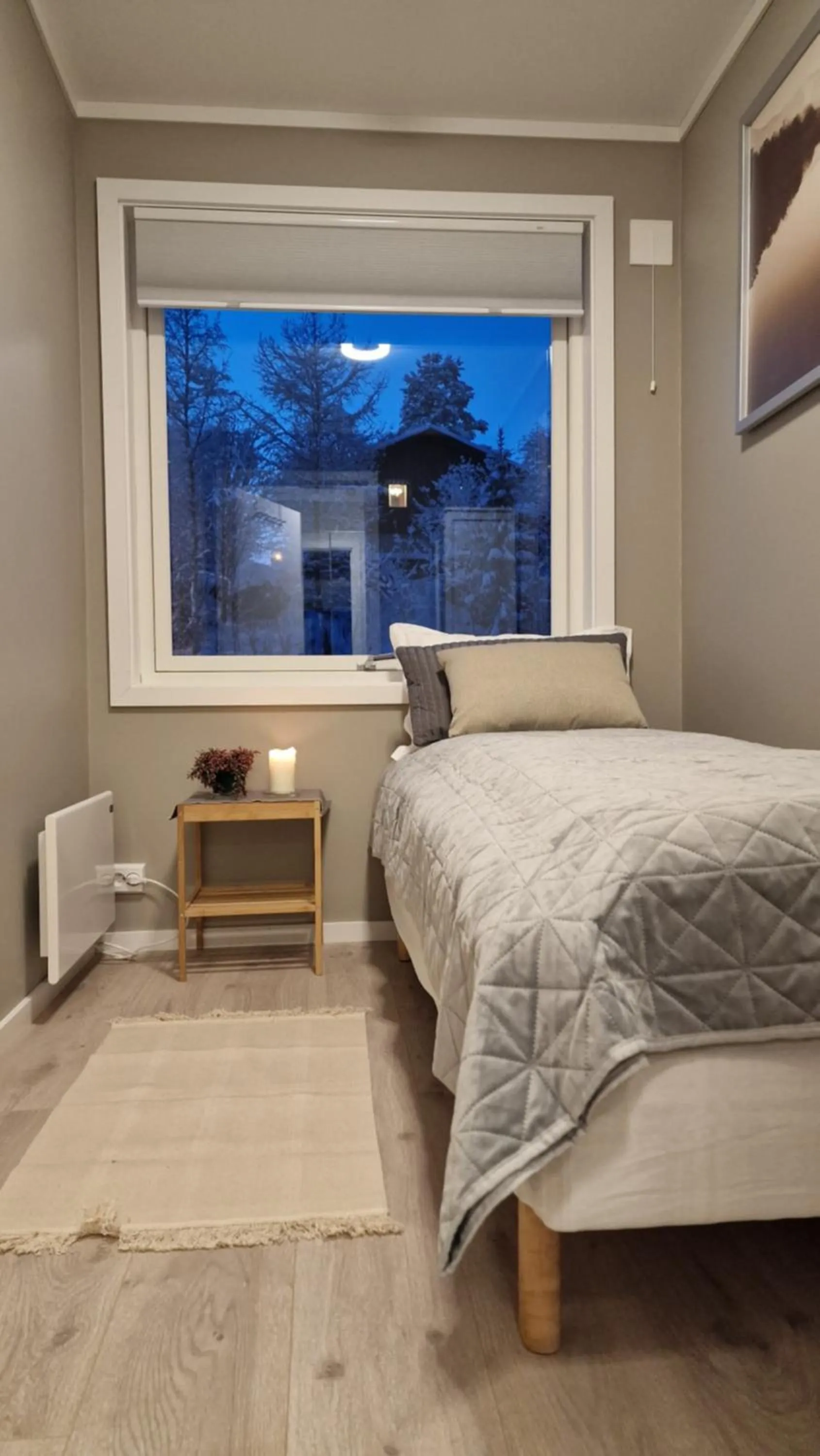 Bed in Haugetuft Apartments