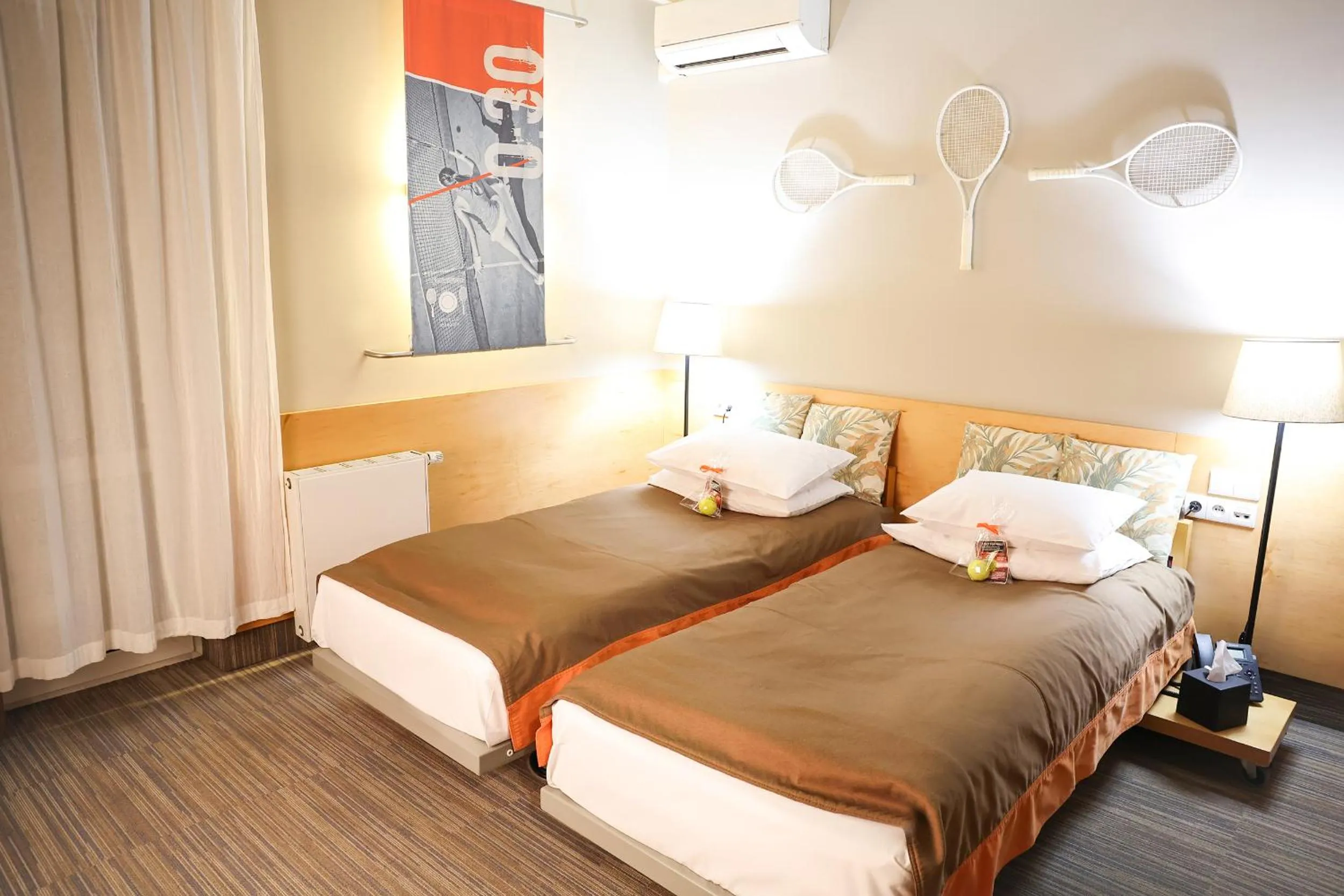 Bed in Hotel Restauracja Tenis Kortowo