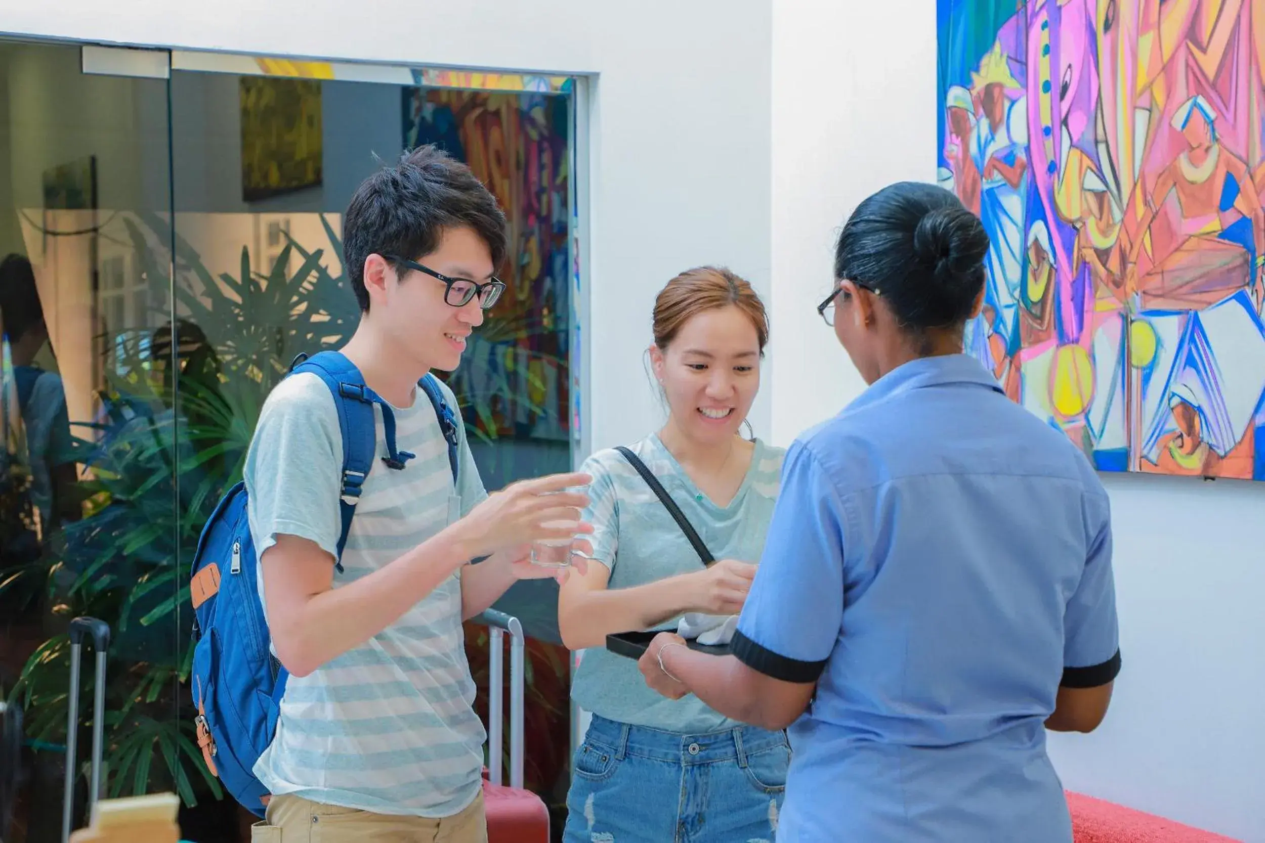 Lobby or reception in Blue Water Boutique Hotel Lobby or reception in Blue Water Boutique Hotel