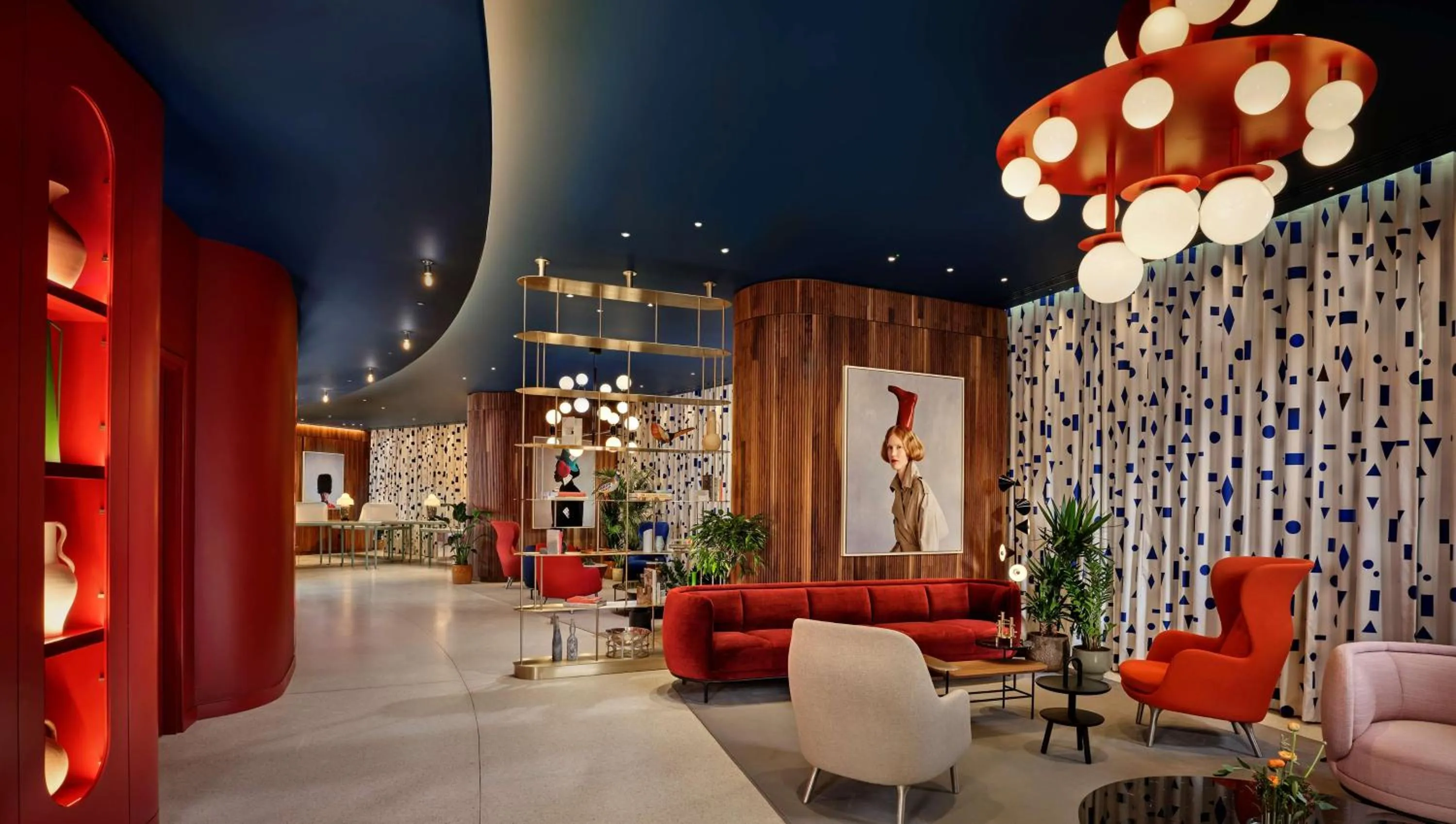 Lobby or reception in art'otel London Battersea Power Station, Powered by Radisson Hotels