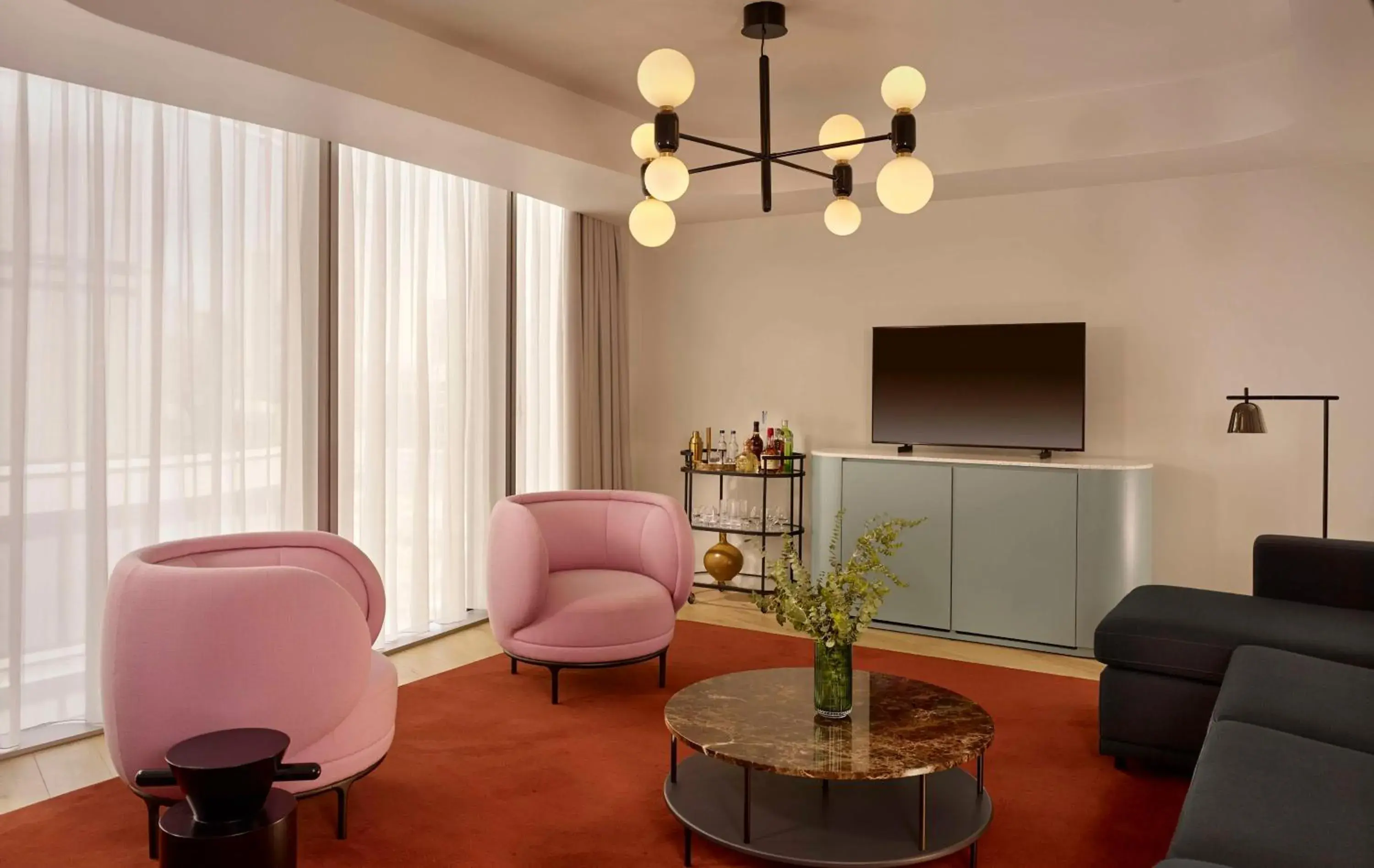 Photo of the whole room in art'otel London Battersea Power Station, Powered by Radisson Hotels Photo of the whole room in art'otel London Battersea Power Station, Powered by Radisson Hotels